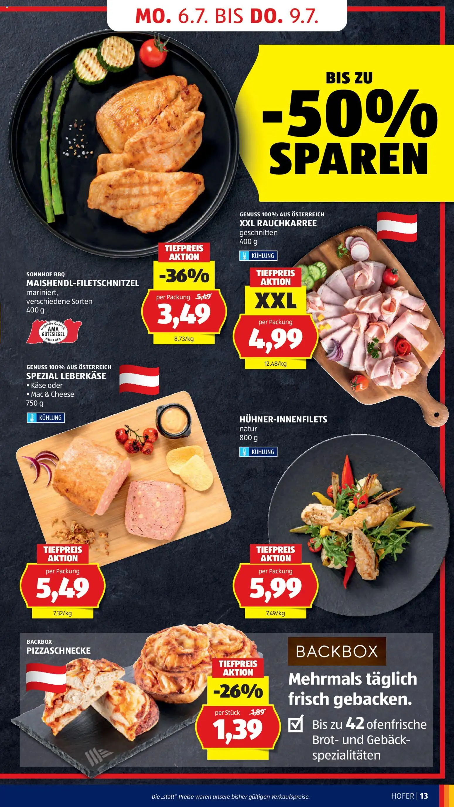 Sparen Sie mit dem | Hofer Flugblatt ab 03.07.2026 ✳️ Angebote | Österreich