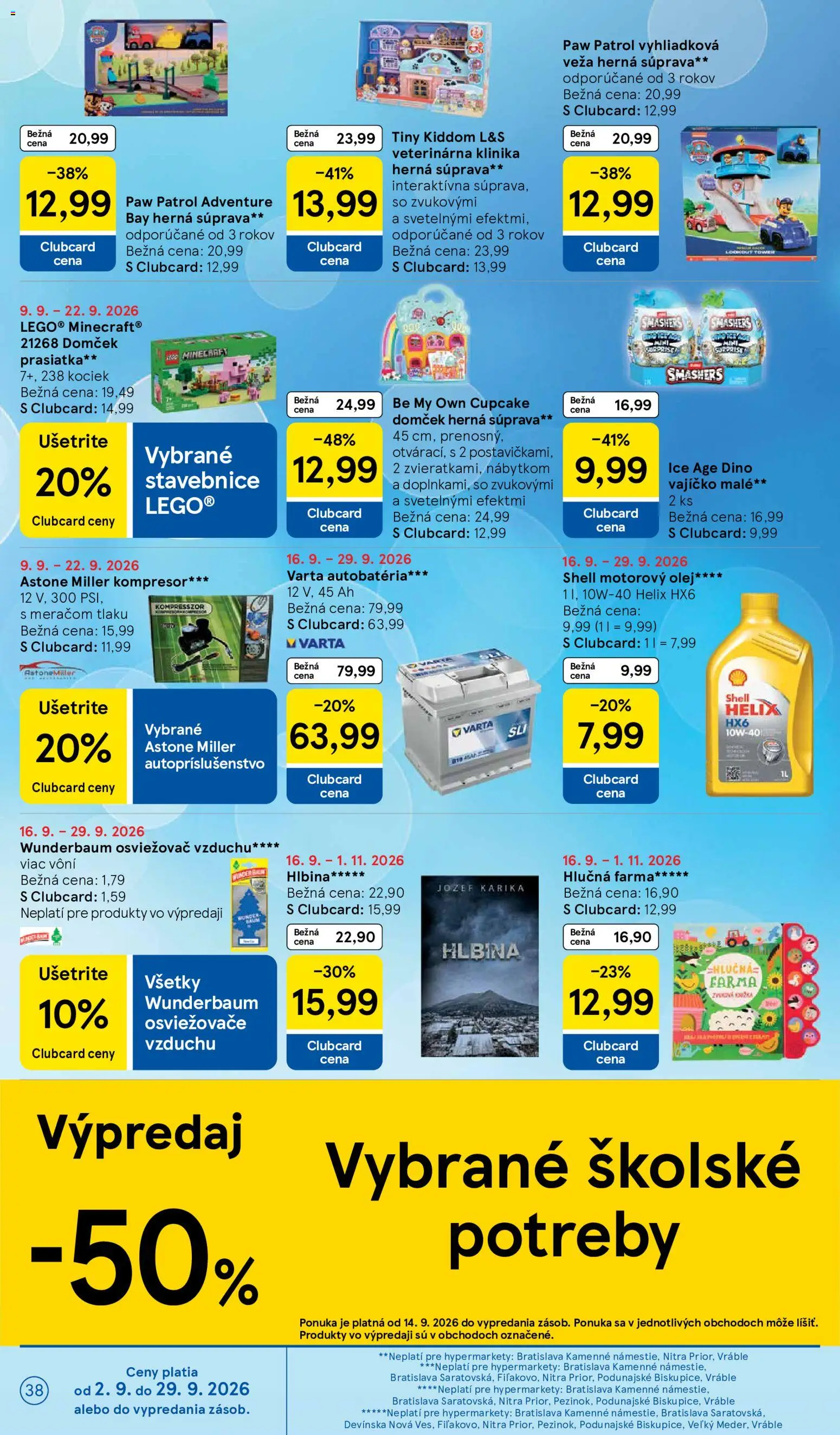 Tesco Hypermarket - leták Leták in Slovensko