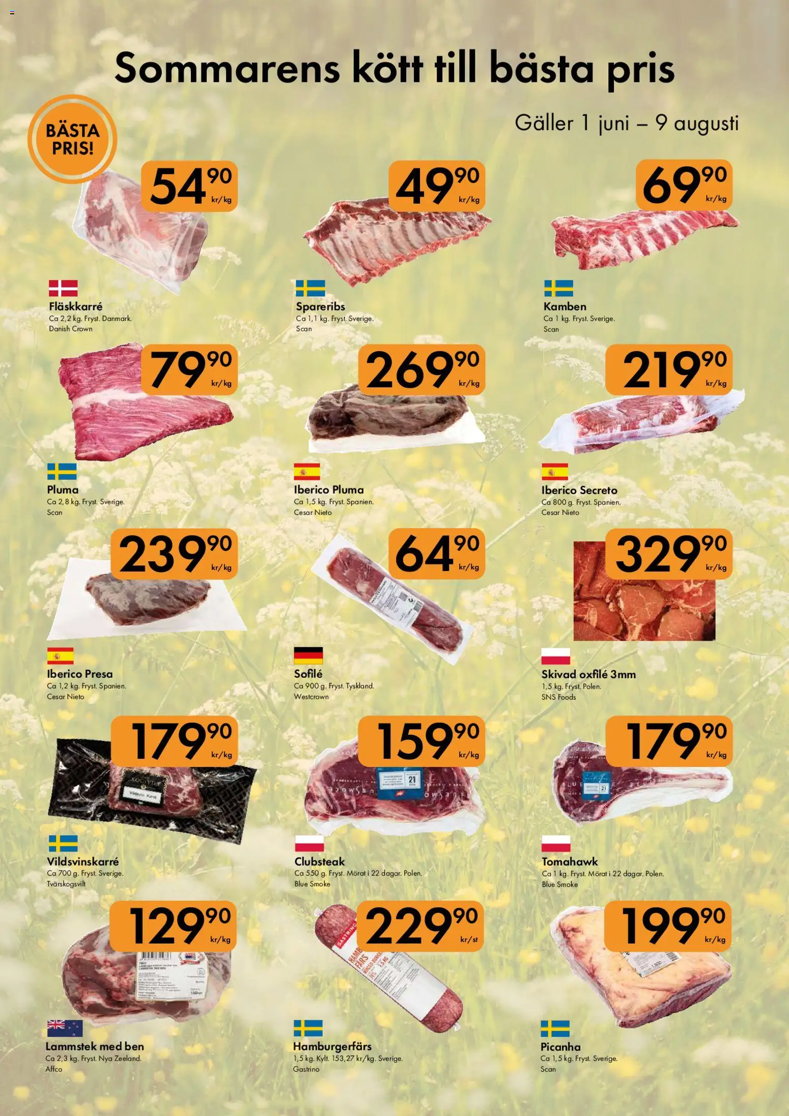 Nuvarande Hypermarkety erbjudanden från 📣 29/06/2026 - 12/07/2026 📣 | Sverige