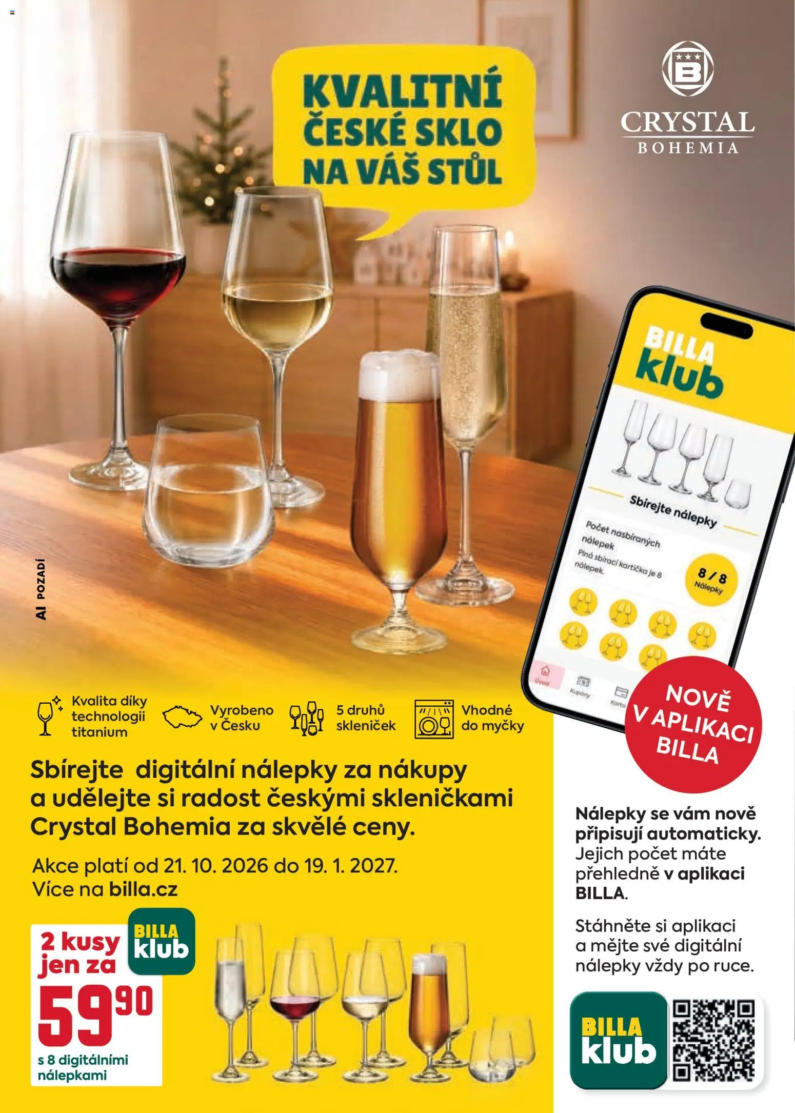 Billa Velký leták Leták in Česko