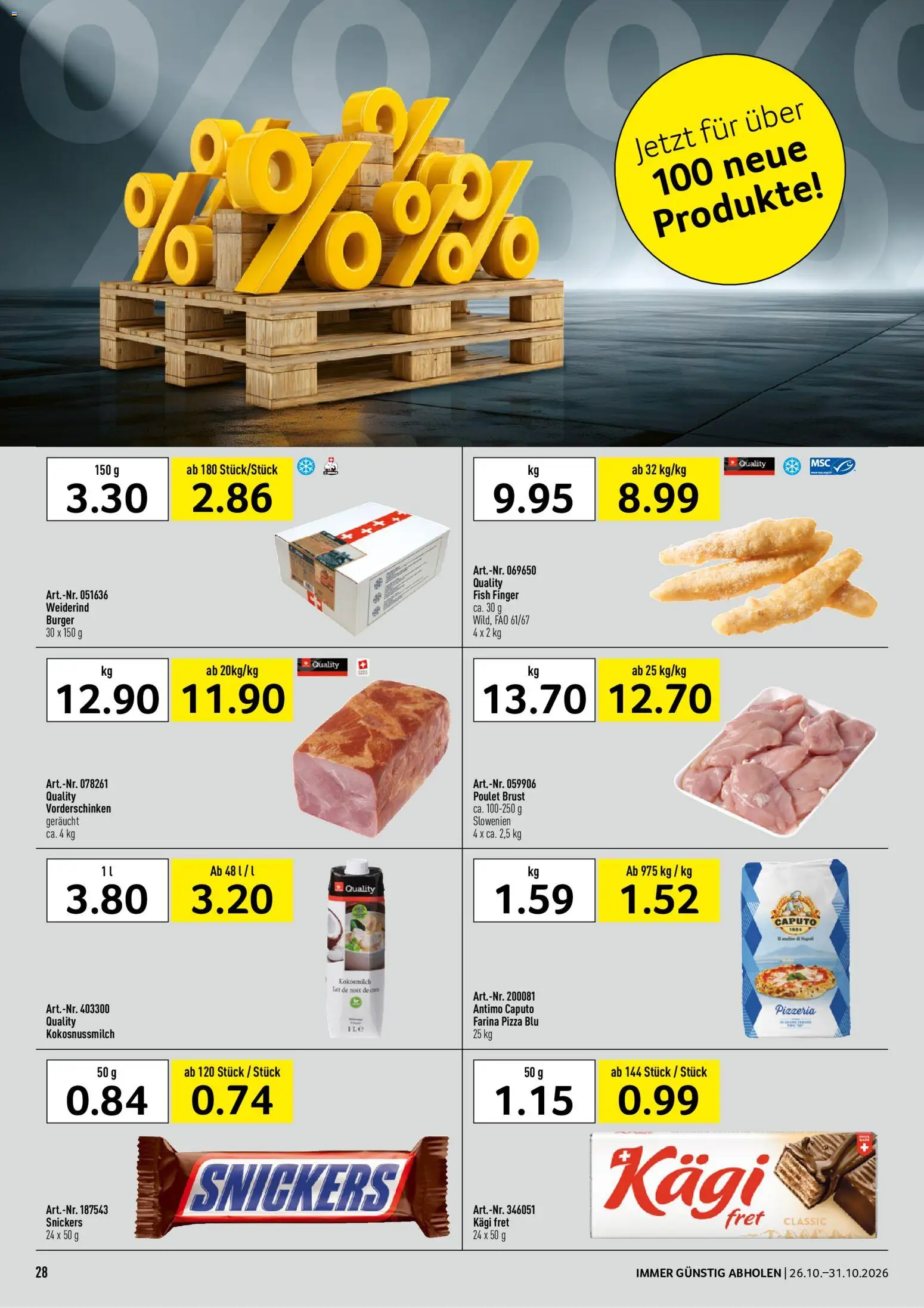 Prodega aktionen Prospekt in Schweiz