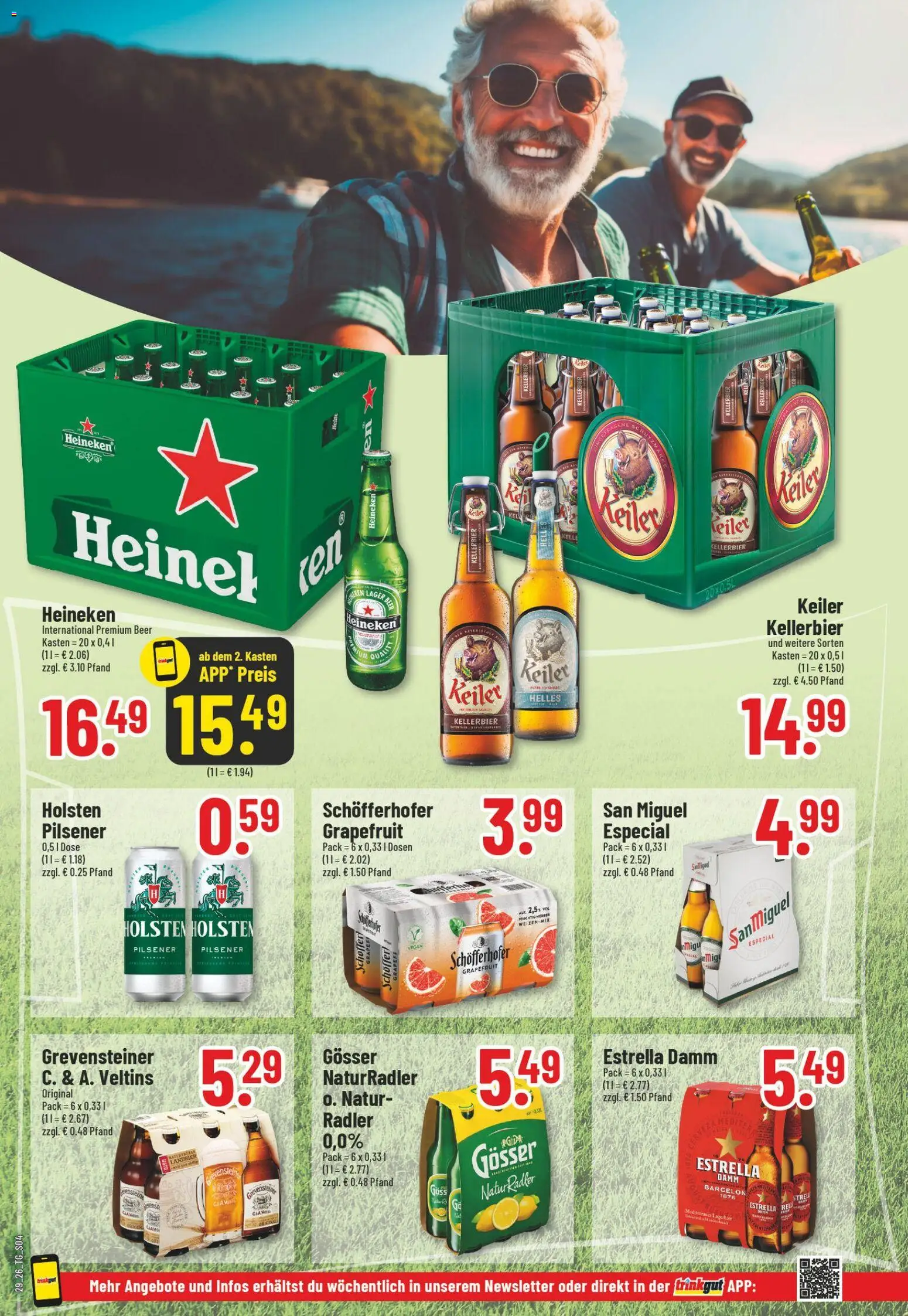 Trinkgut Prospekt | 13.07.2026 | Wie erhält man einen begrenzten Rabatt? | Deutschland