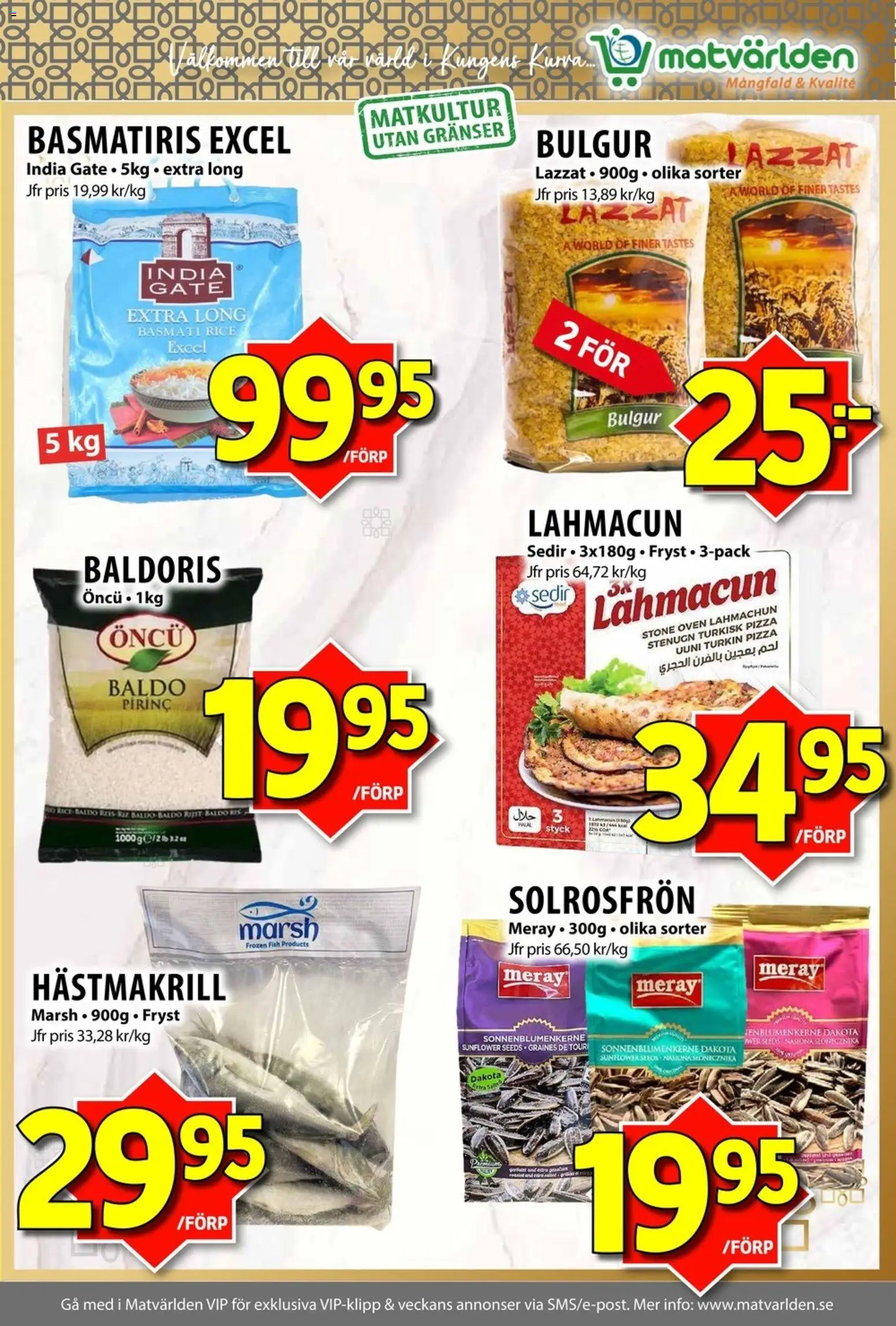 Matvärlden erbjudanden Reklamblad in Sverige