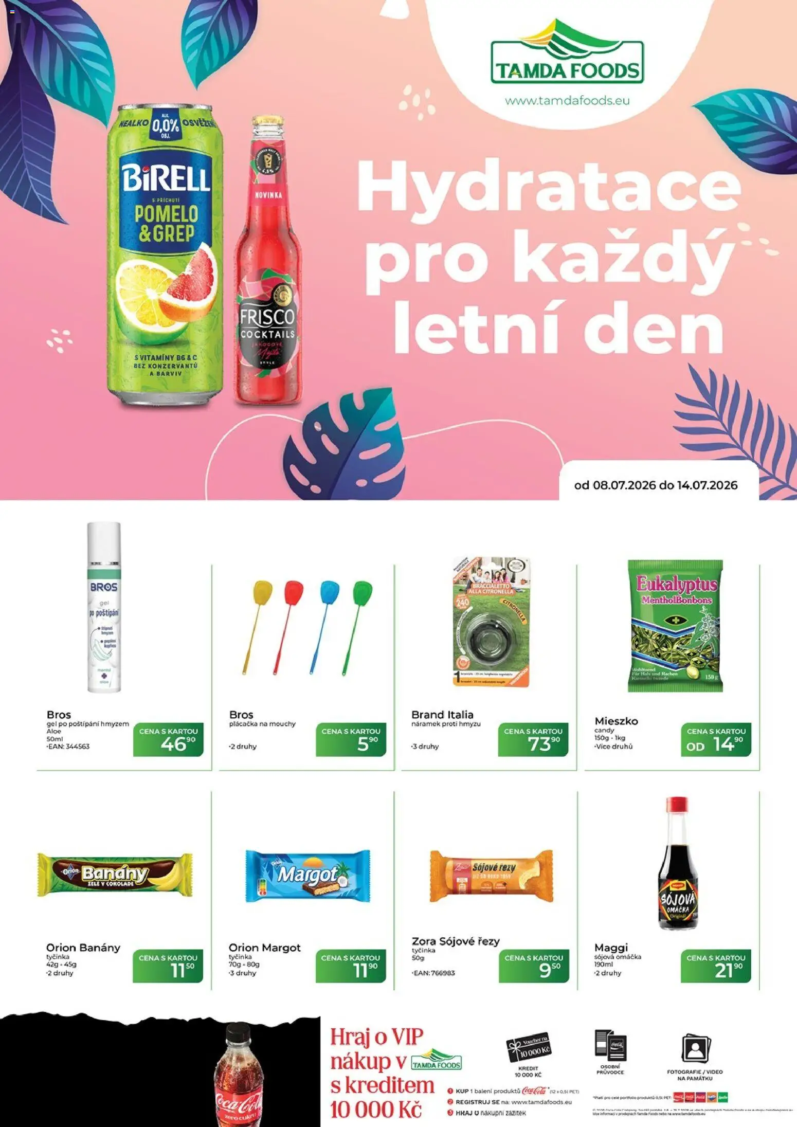 Tamda Foods leták od 08.07.2026 💥 Nenechte si ujít TOP nabídky! ⭐ | Česko