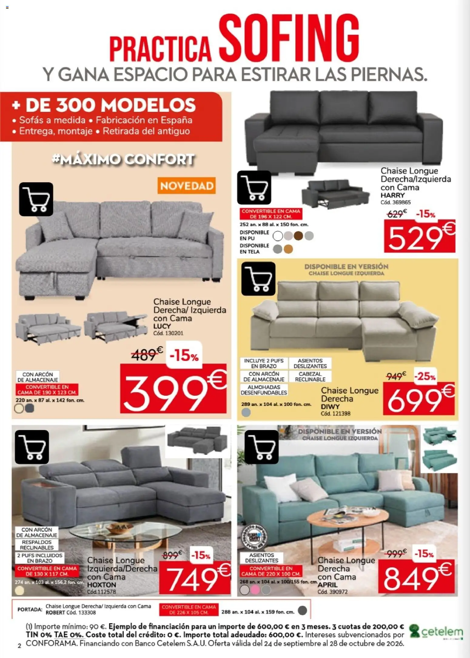 Conforama folleto Folleto in España