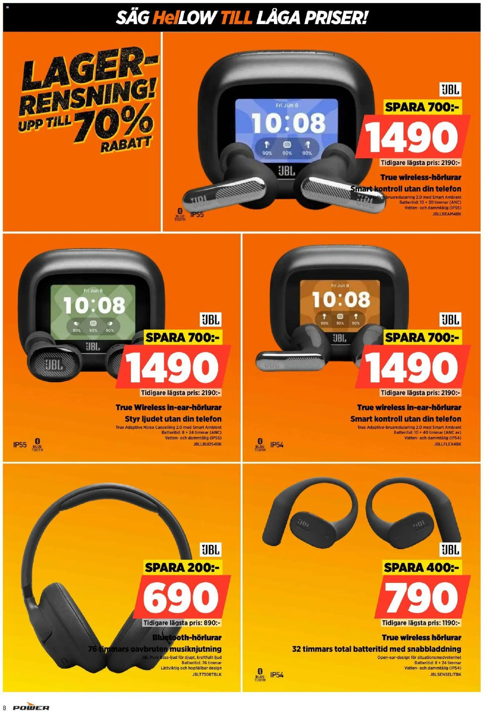 Power erbjudanden Reklamblad in Sverige