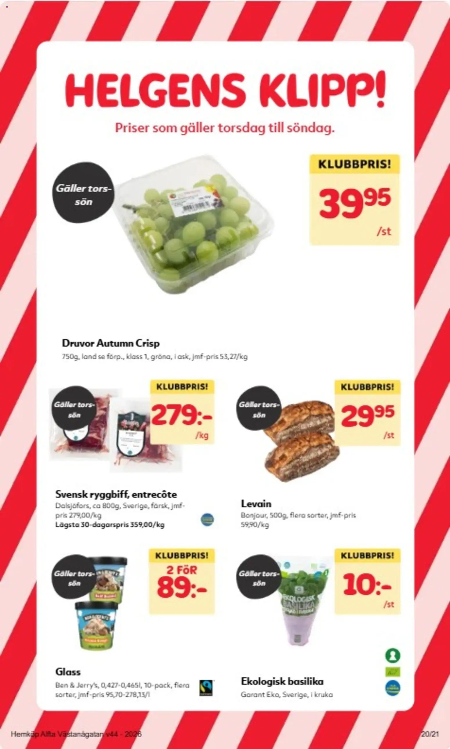 Hemköp erbjudanden Reklamblad in Sverige