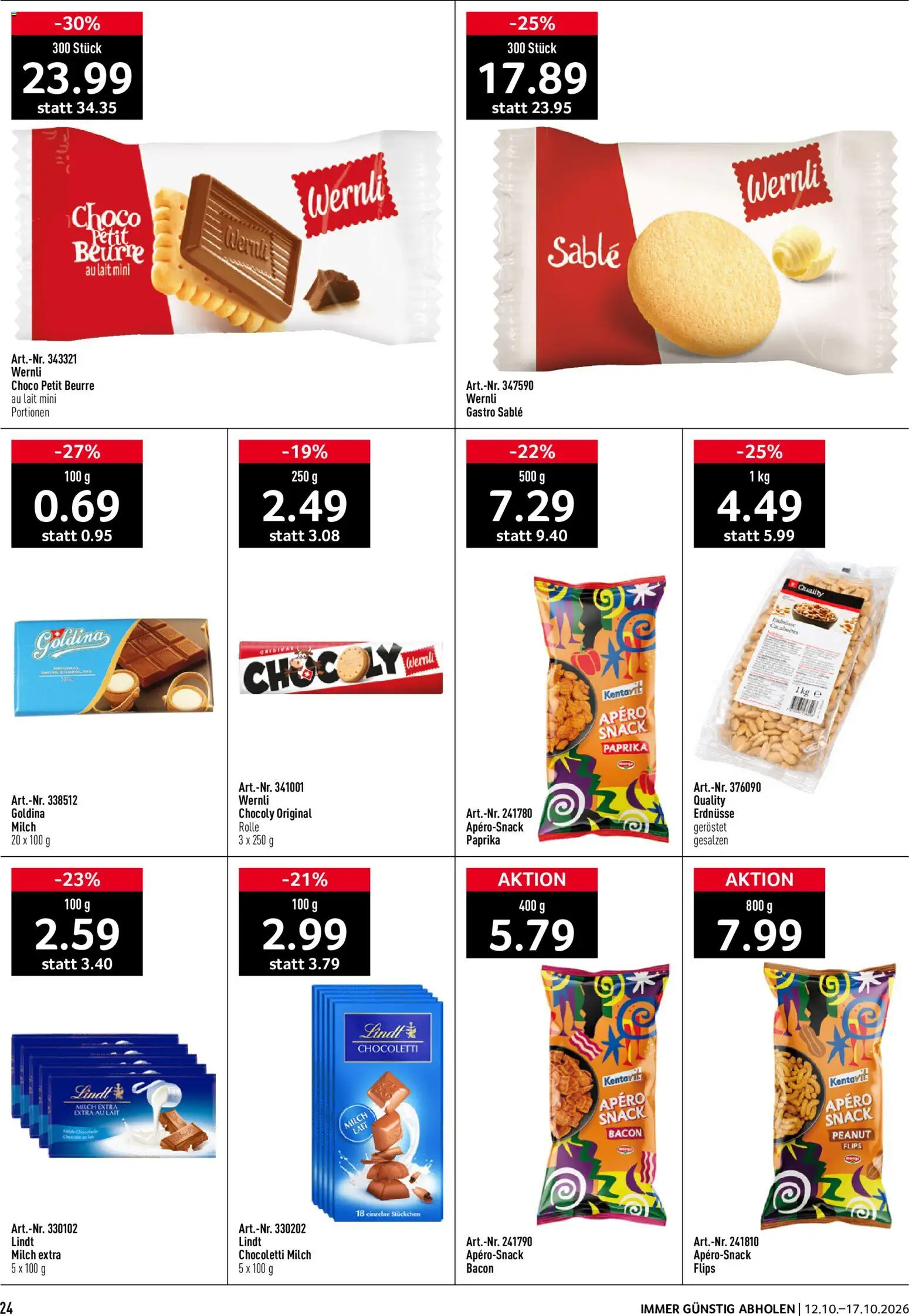 Prodega aktionen Prospekt in Schweiz