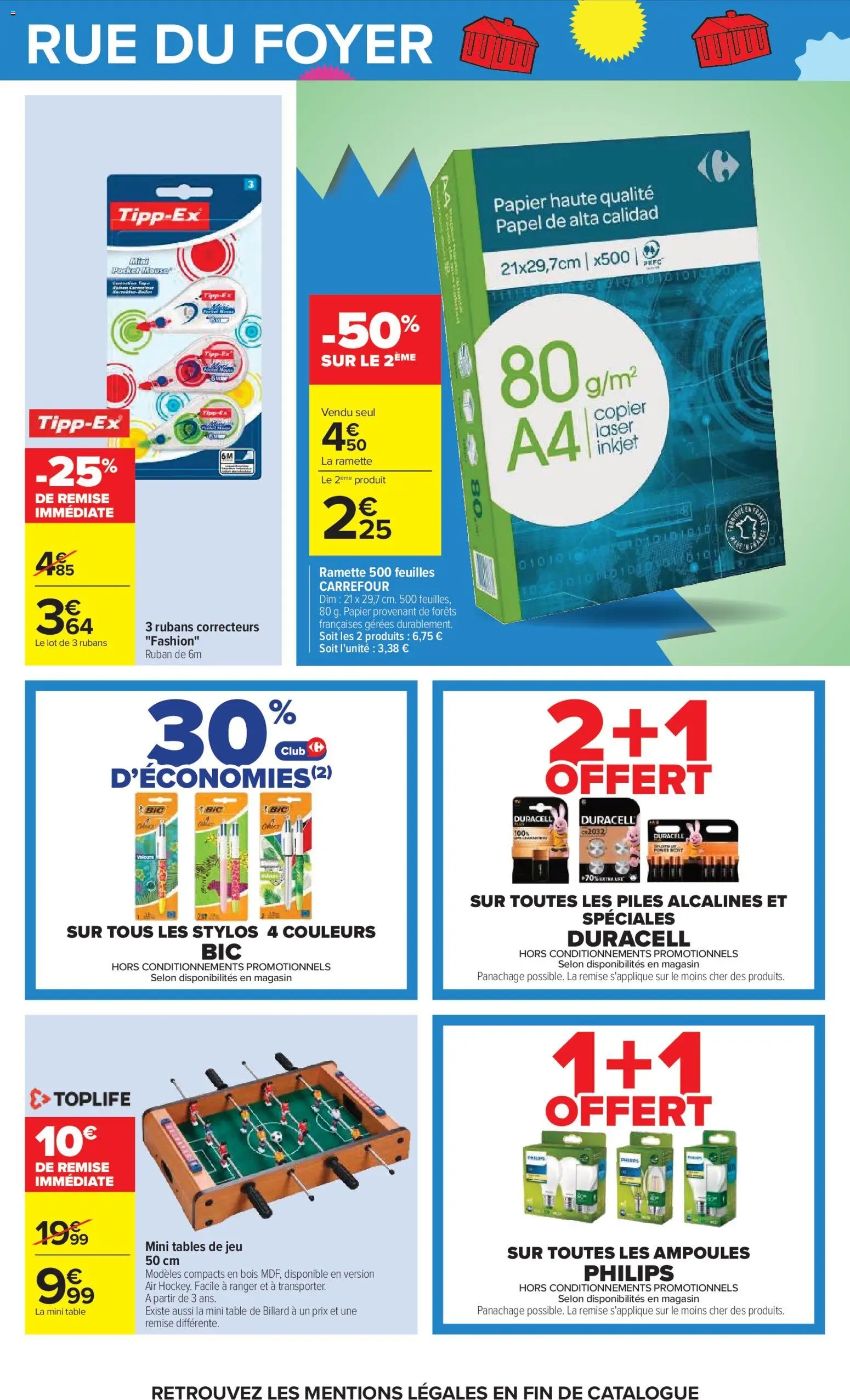 Carrefour catalogue Catalogue in France