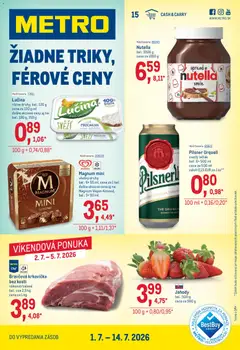 Metro Metro leták