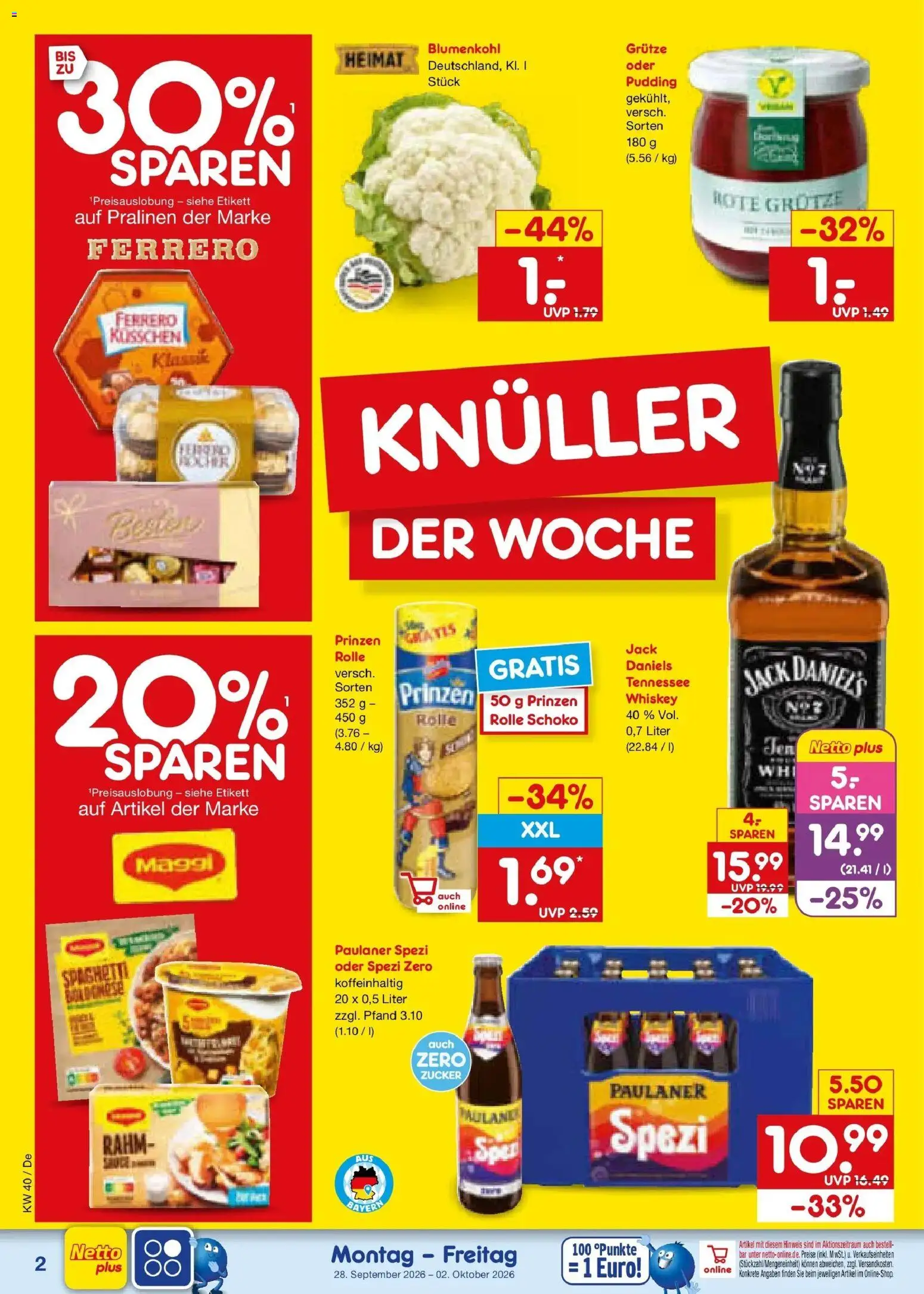 Netto Marken-Discount Prospekt Prospekt in Deutschland