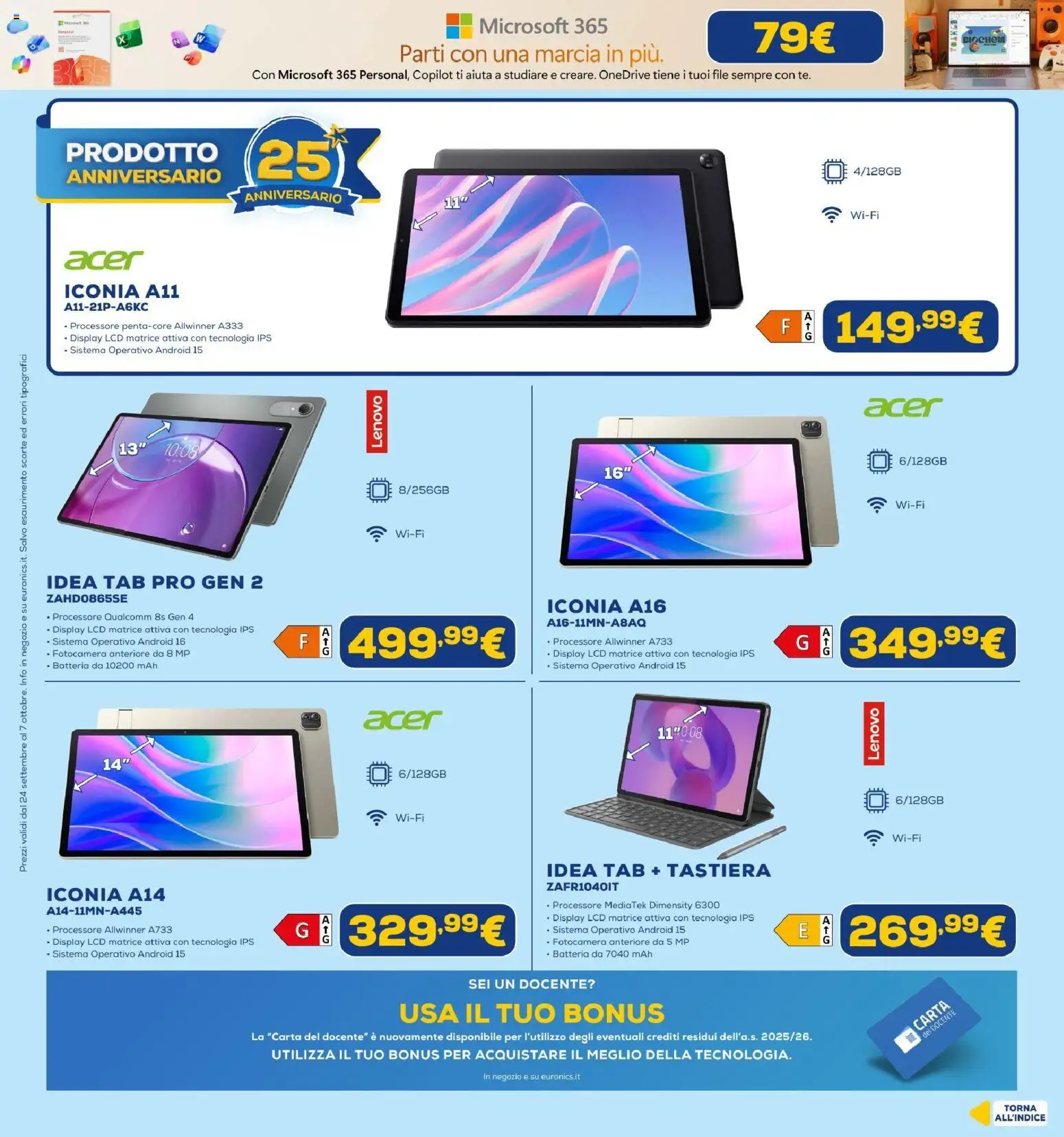 Euronics volantino Volantino in Italy