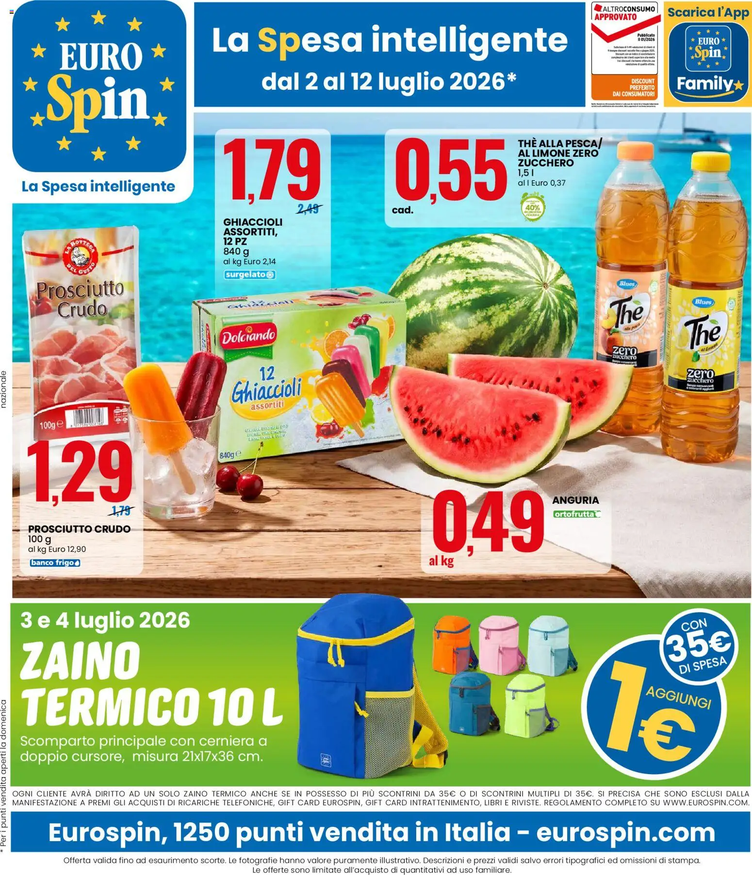 Volantino Eurospin dal ﻿02/07/2026 > Nuovo Offerte > 📣 Anteprima | Italy