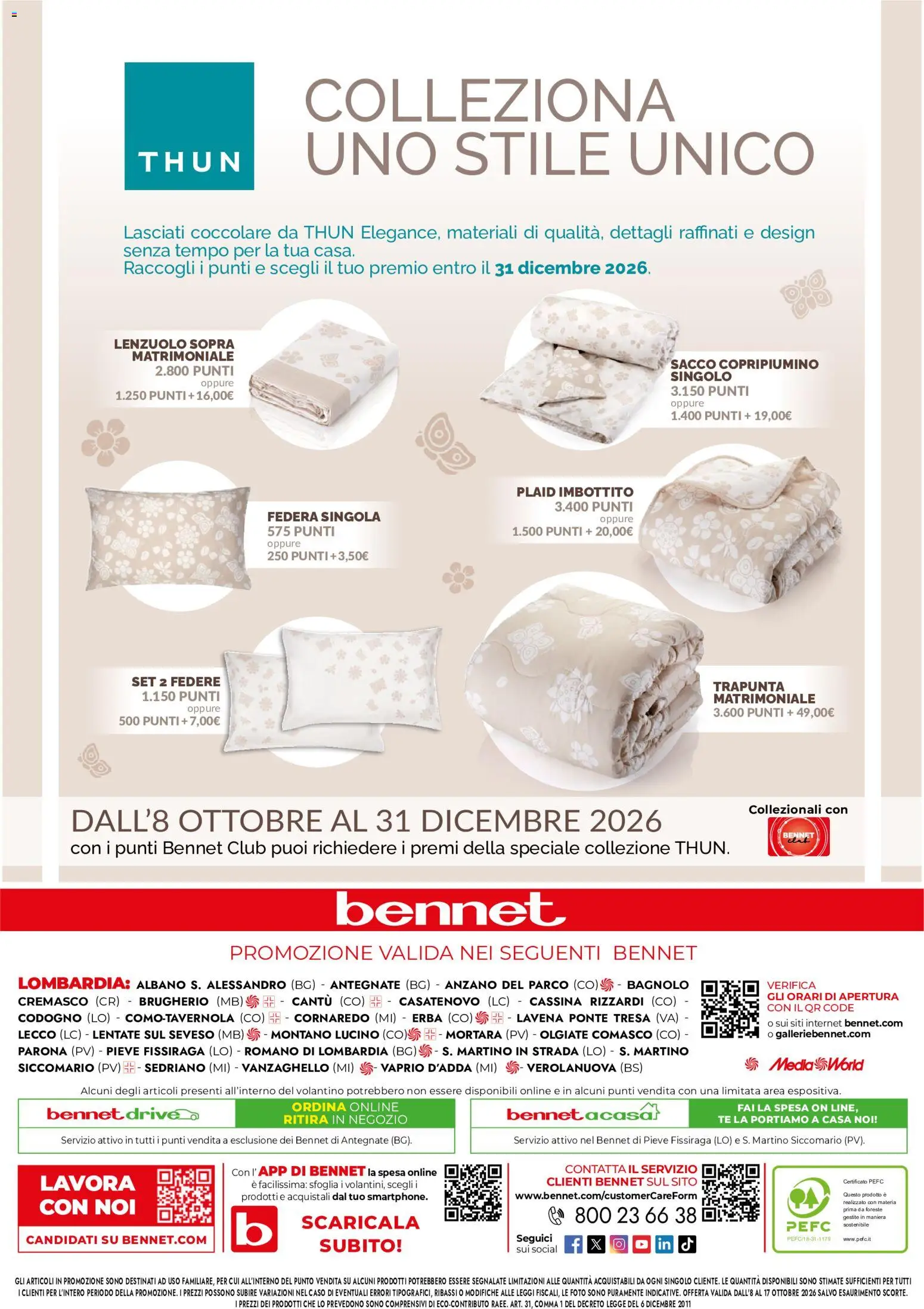 bennet volantino Volantino in Italy