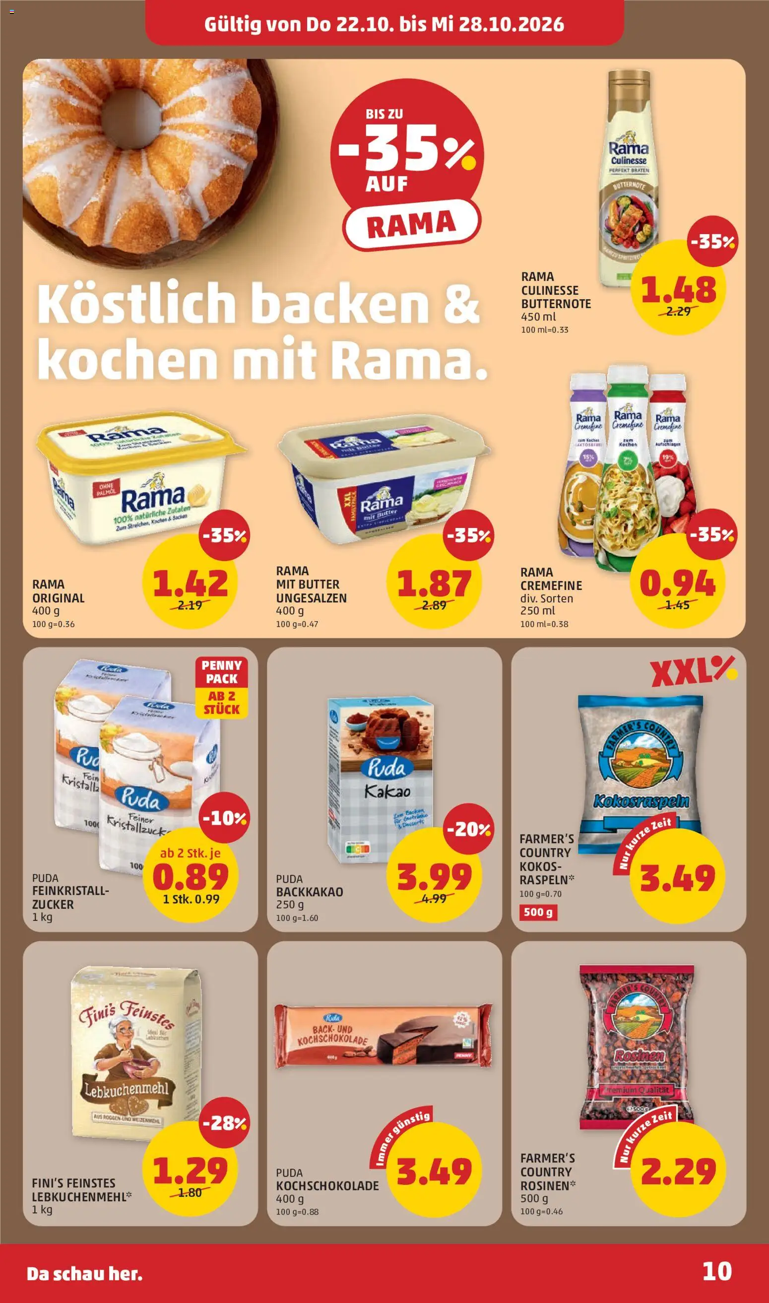 Penny Markt Flugblatt Flugblatt in Österreich
