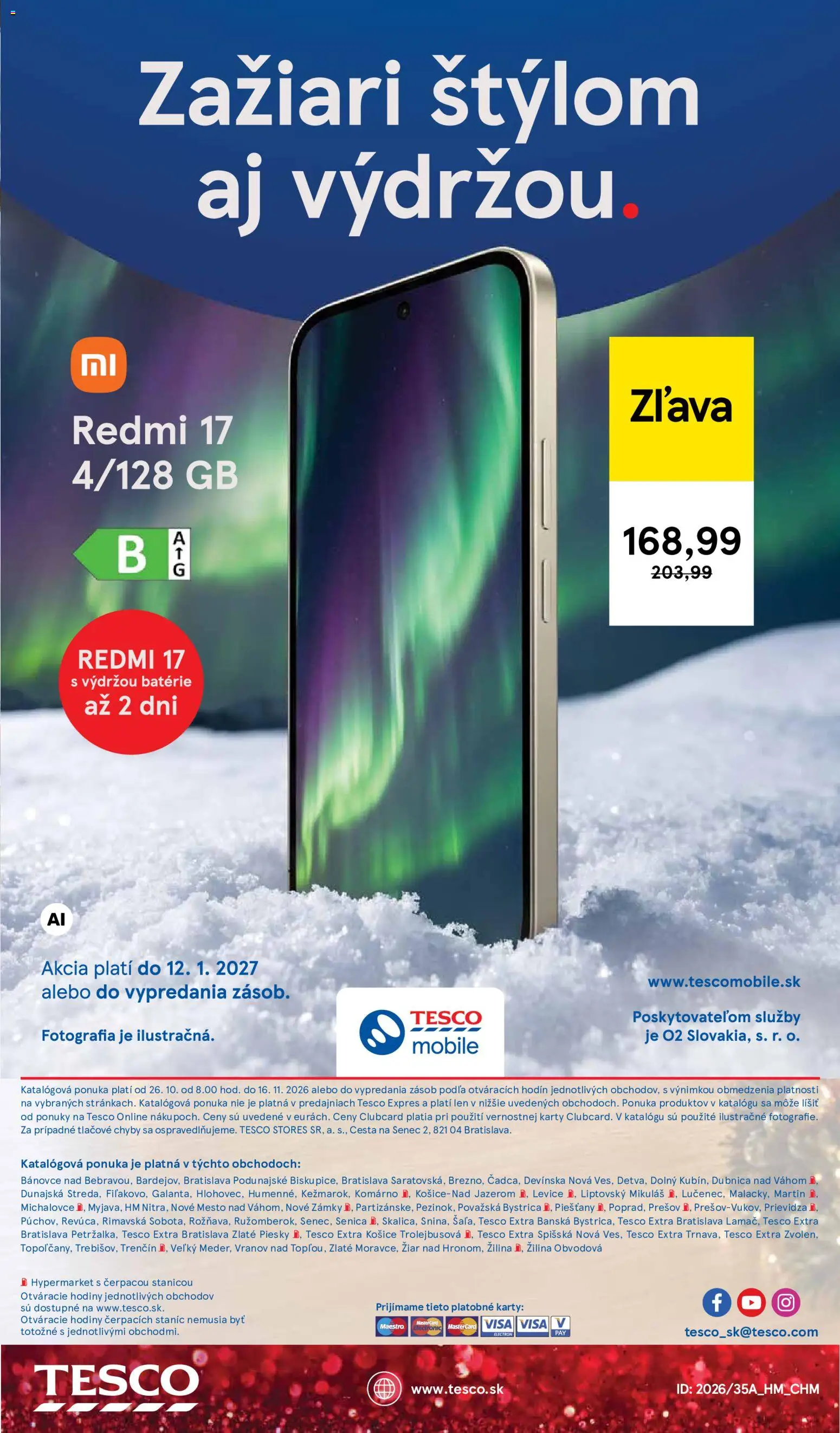 Tesco katalóg hračiek Leták in Slovensko