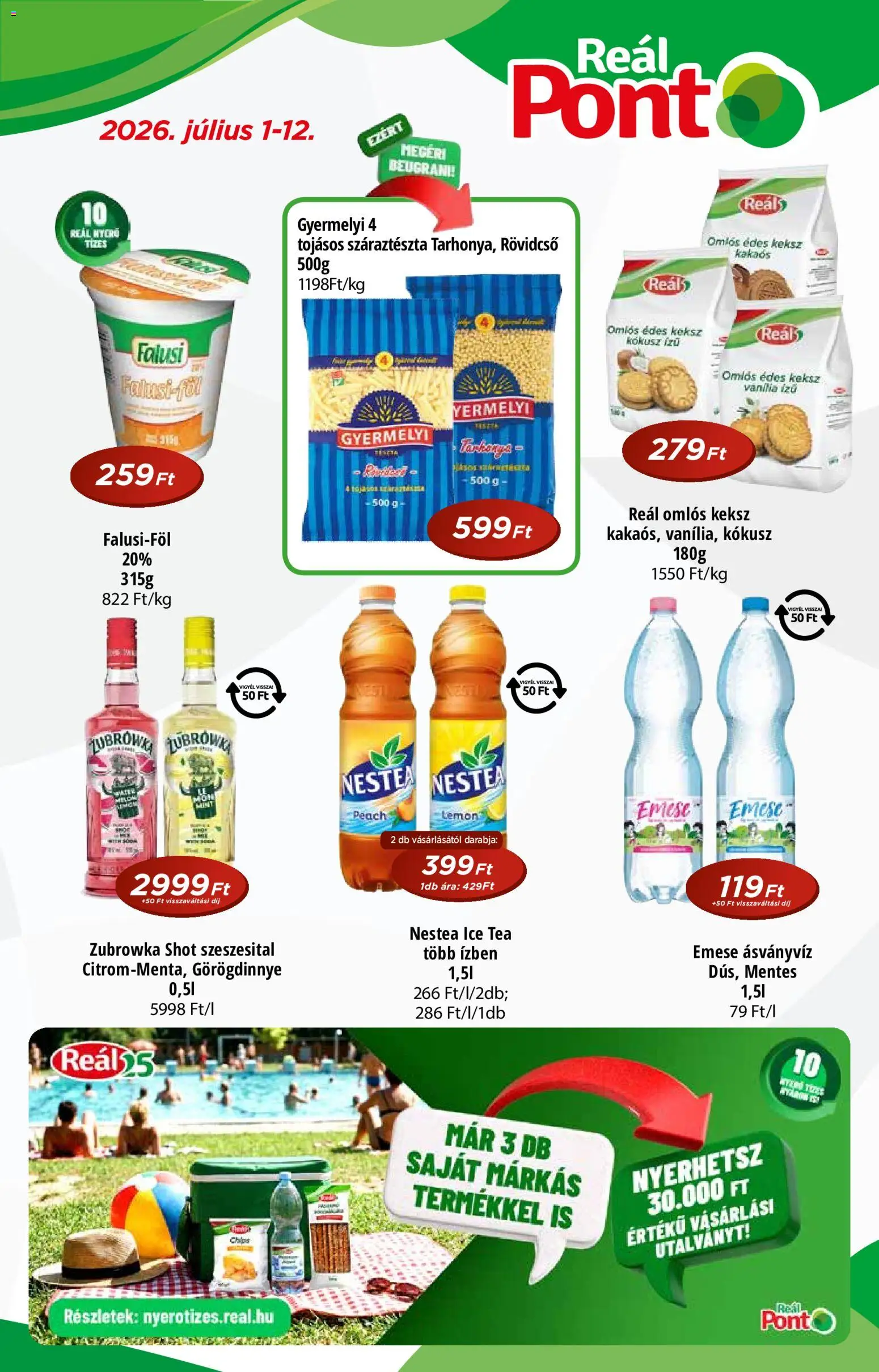 Reál Akciós Újság 2026.07.01.-tól/töl - fantasztikus ajánlatokat! 🛍️ | Magyarország