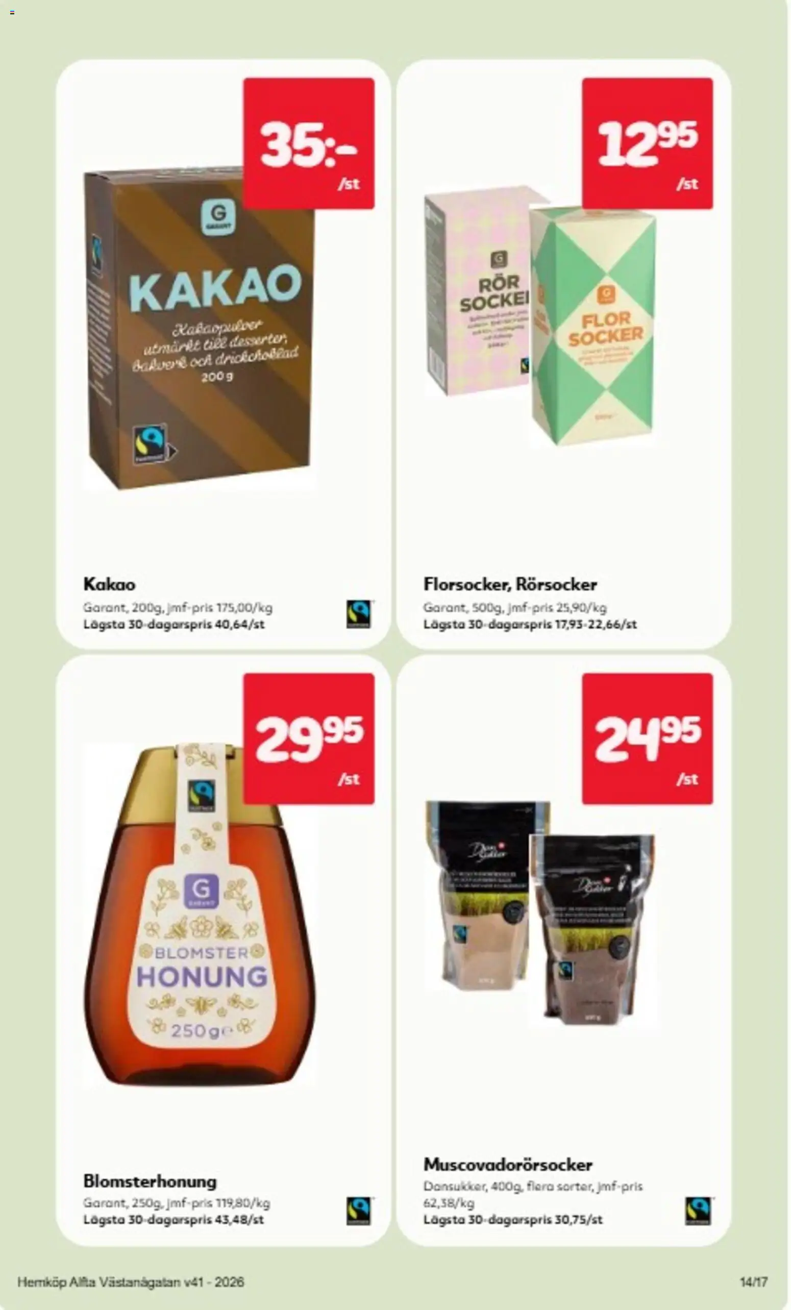 Hemköp erbjudanden Reklamblad in Sverige