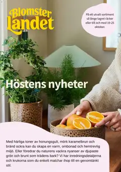 Blomsterlandet Blomsterlandet erbjudanden