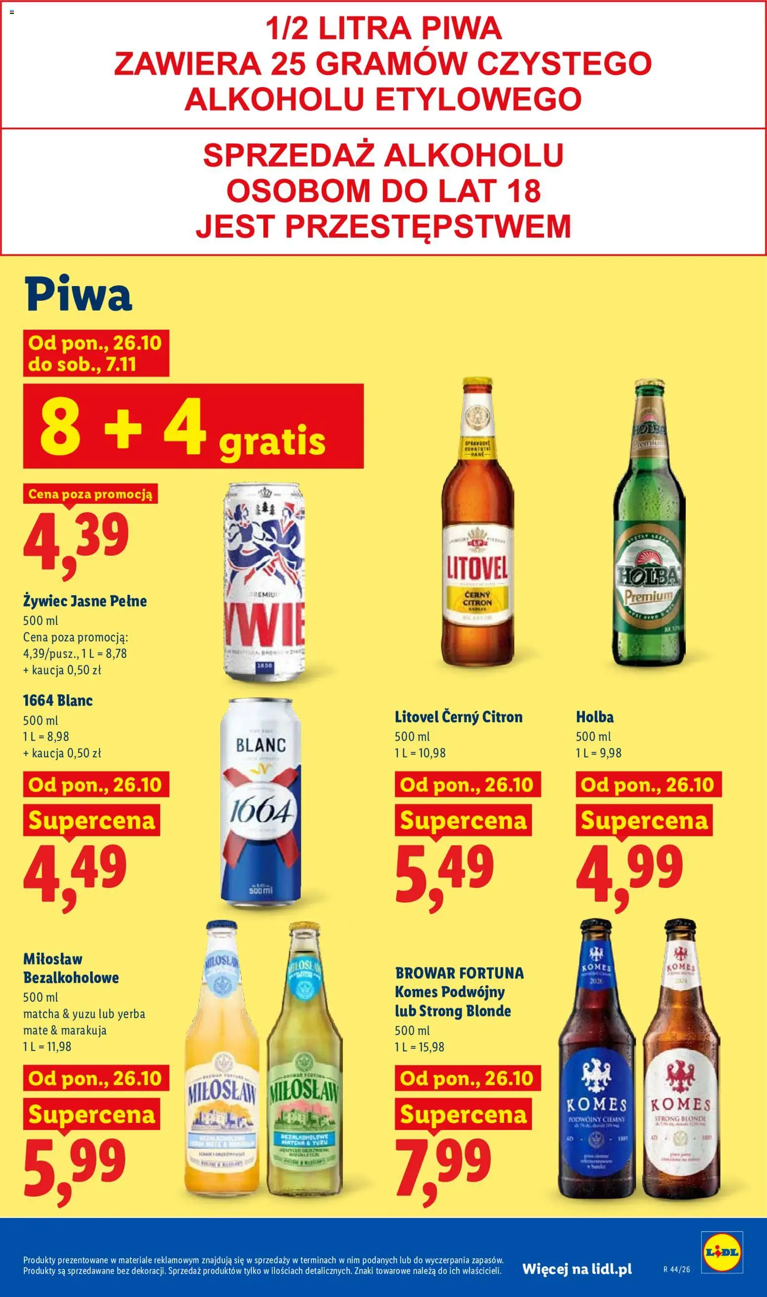Lidl Polsko leták Leták in Česko