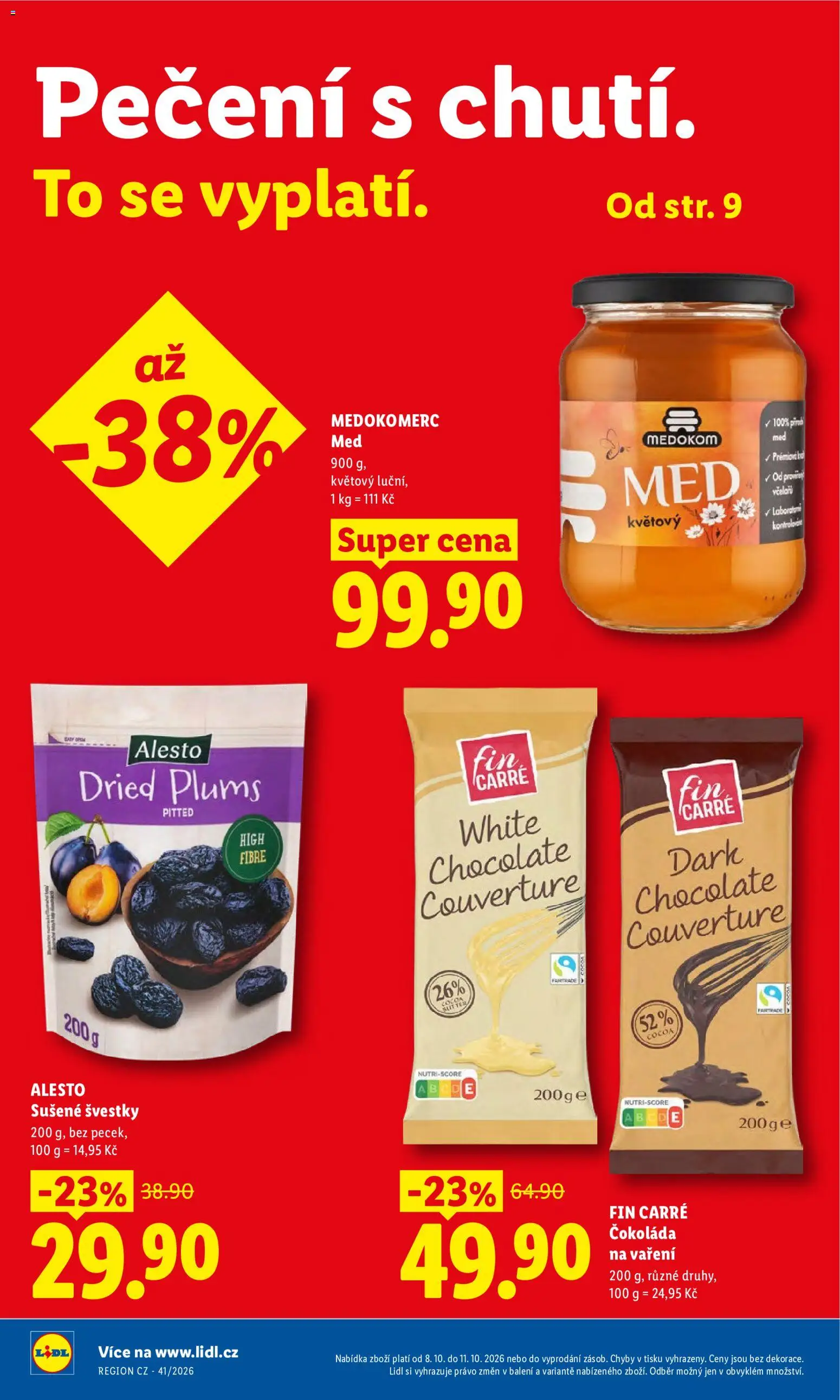 Lidl leták Leták in Česko