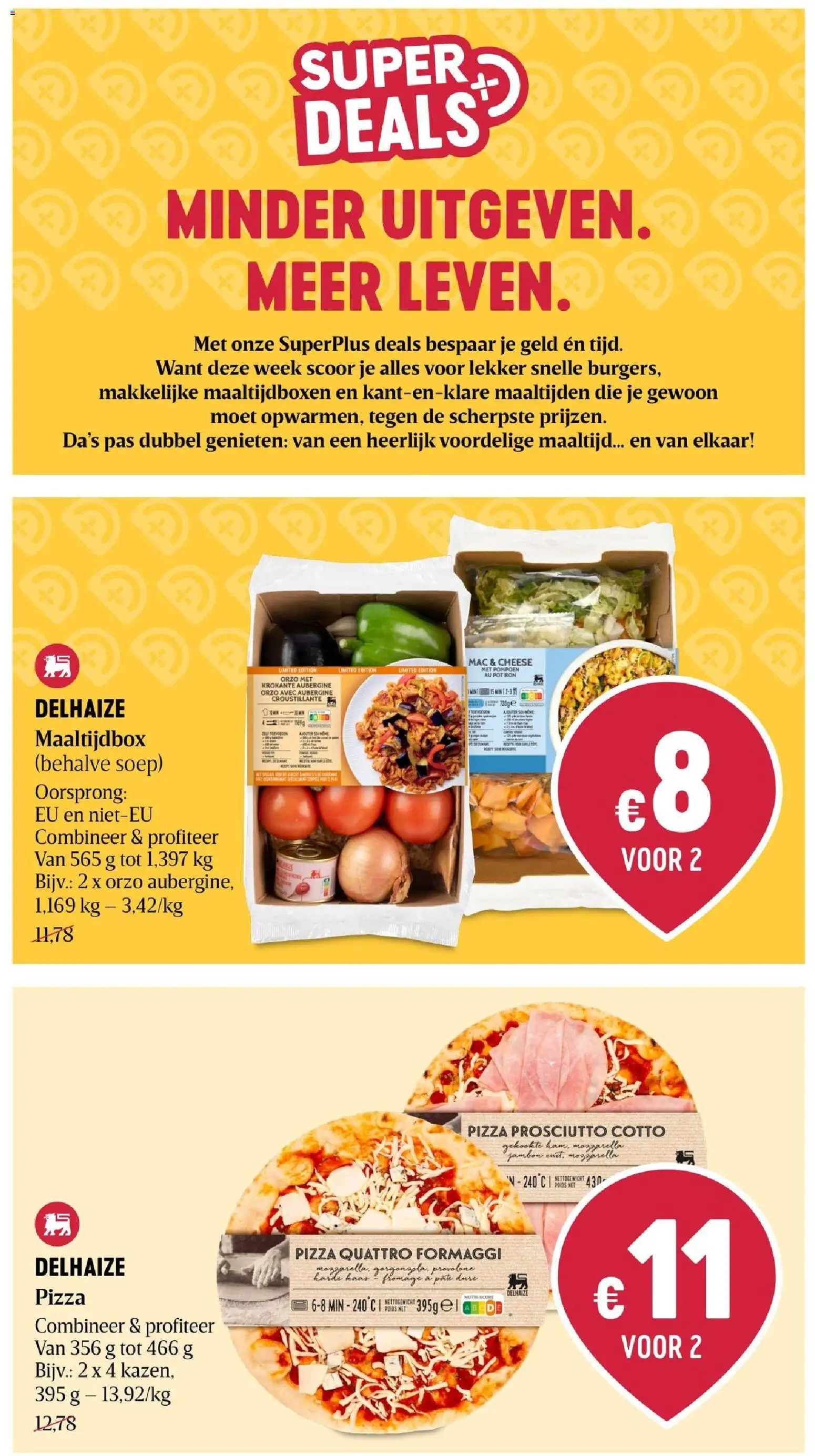 Delhaize folder Folder in België