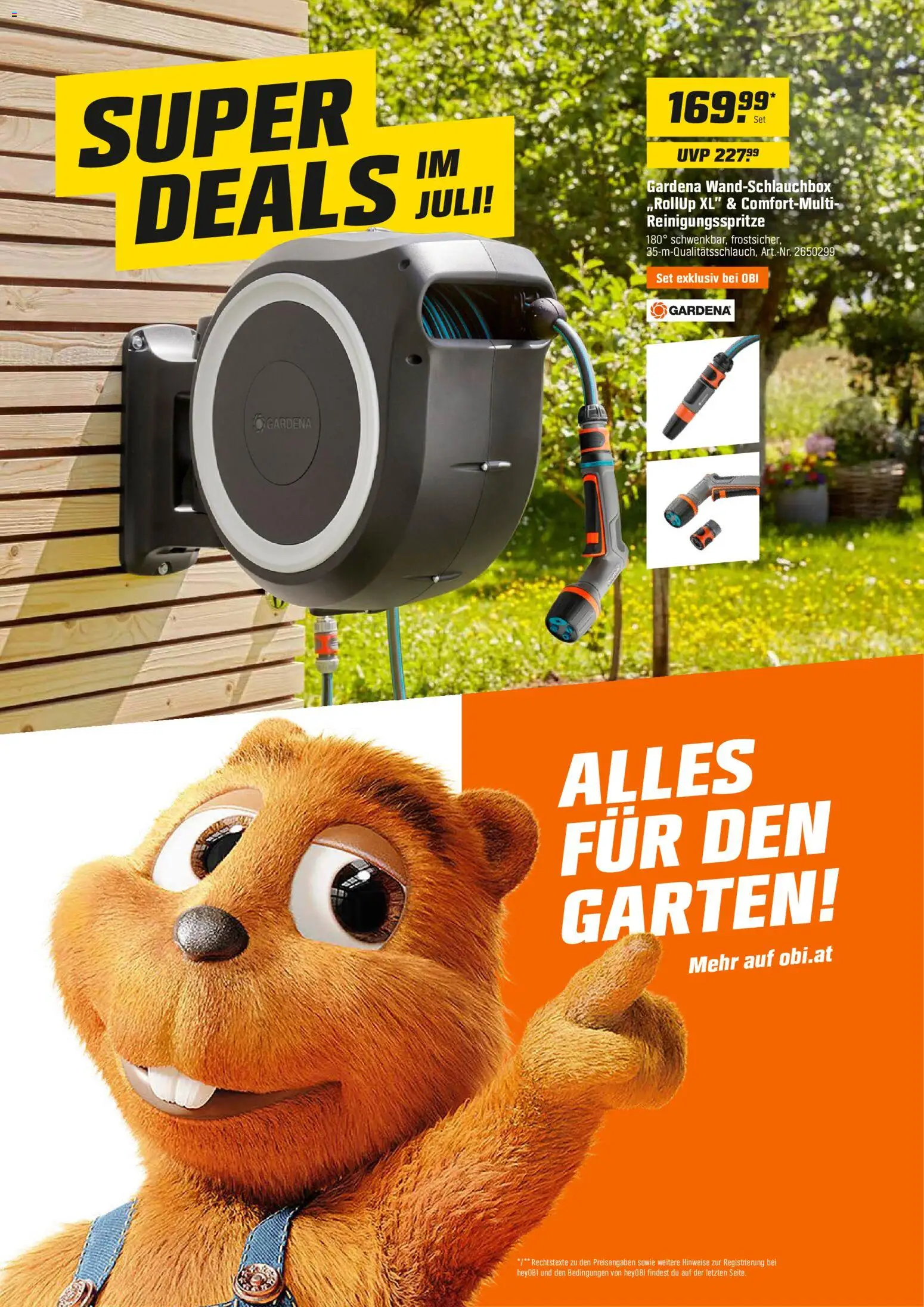 Die besten Angebote | OBI Flugblatt ab 01.07.2026 | - Jetzt stöbern! | Österreich