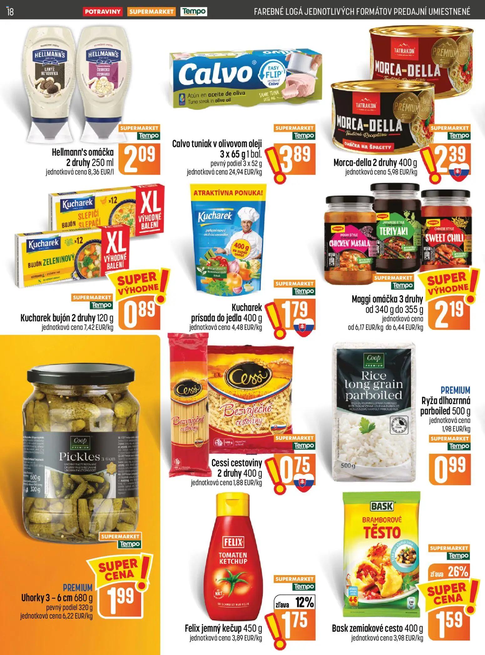 COOP Jednota leták Leták in Slovensko