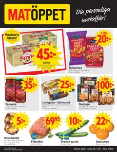 Matöppet Matöppet erbjudanden