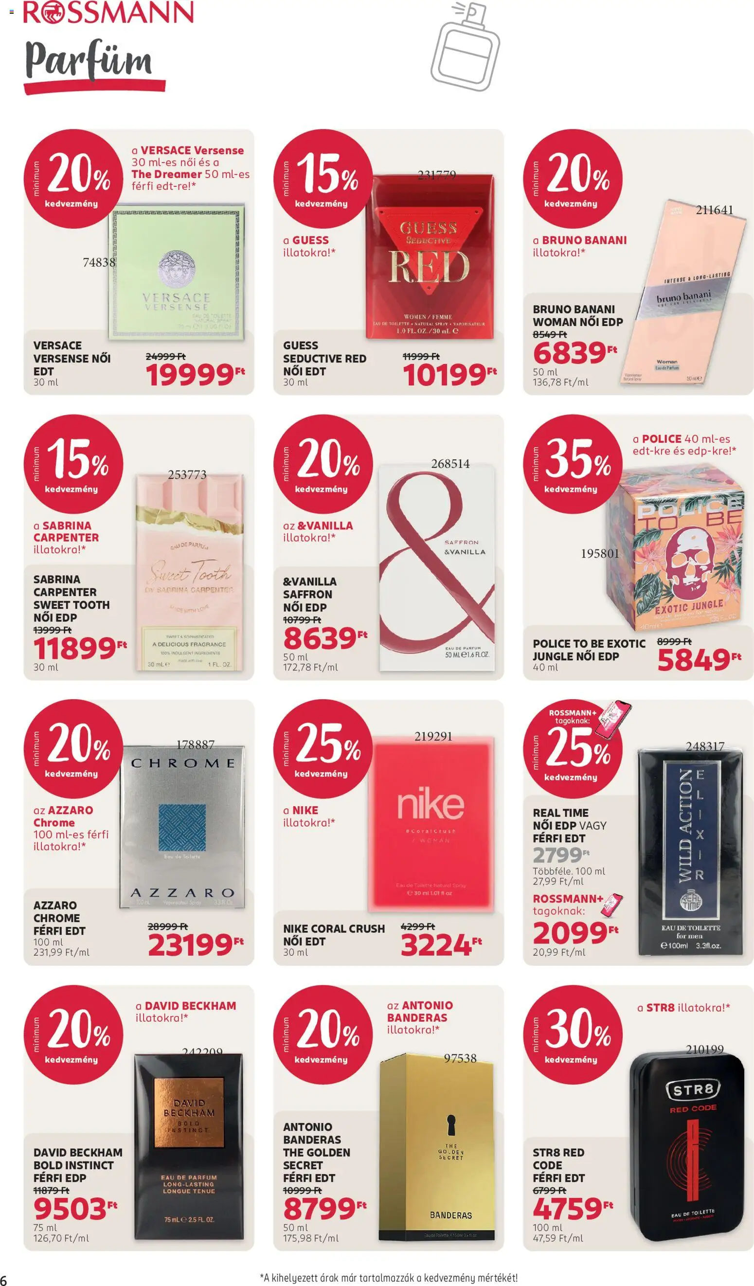 Rossmann akciós újság Akciós újság in Magyarország