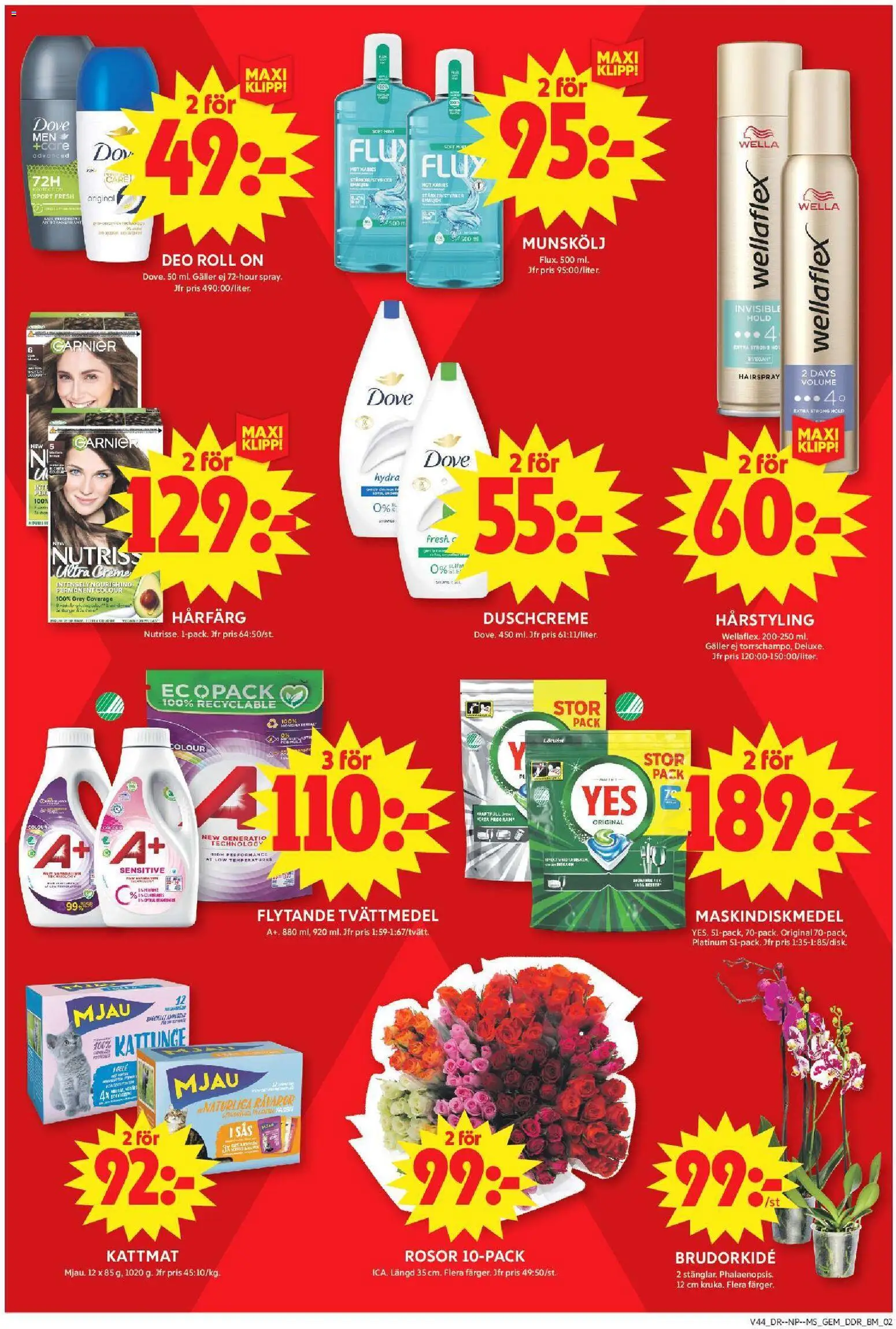 ICA Maxi erbjudanden Reklamblad in Sverige