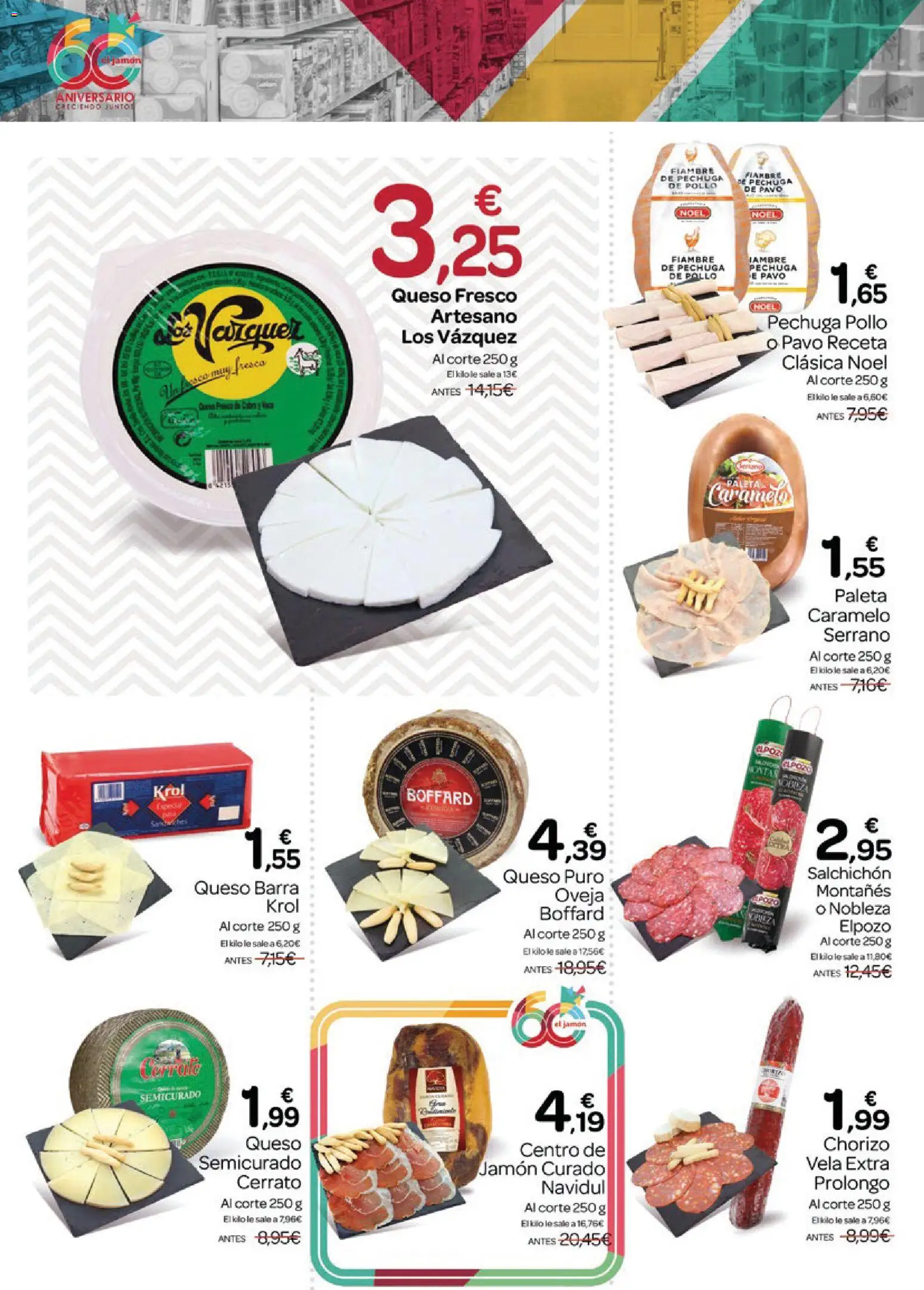 Supermercados El Jamón folleto Folleto in España