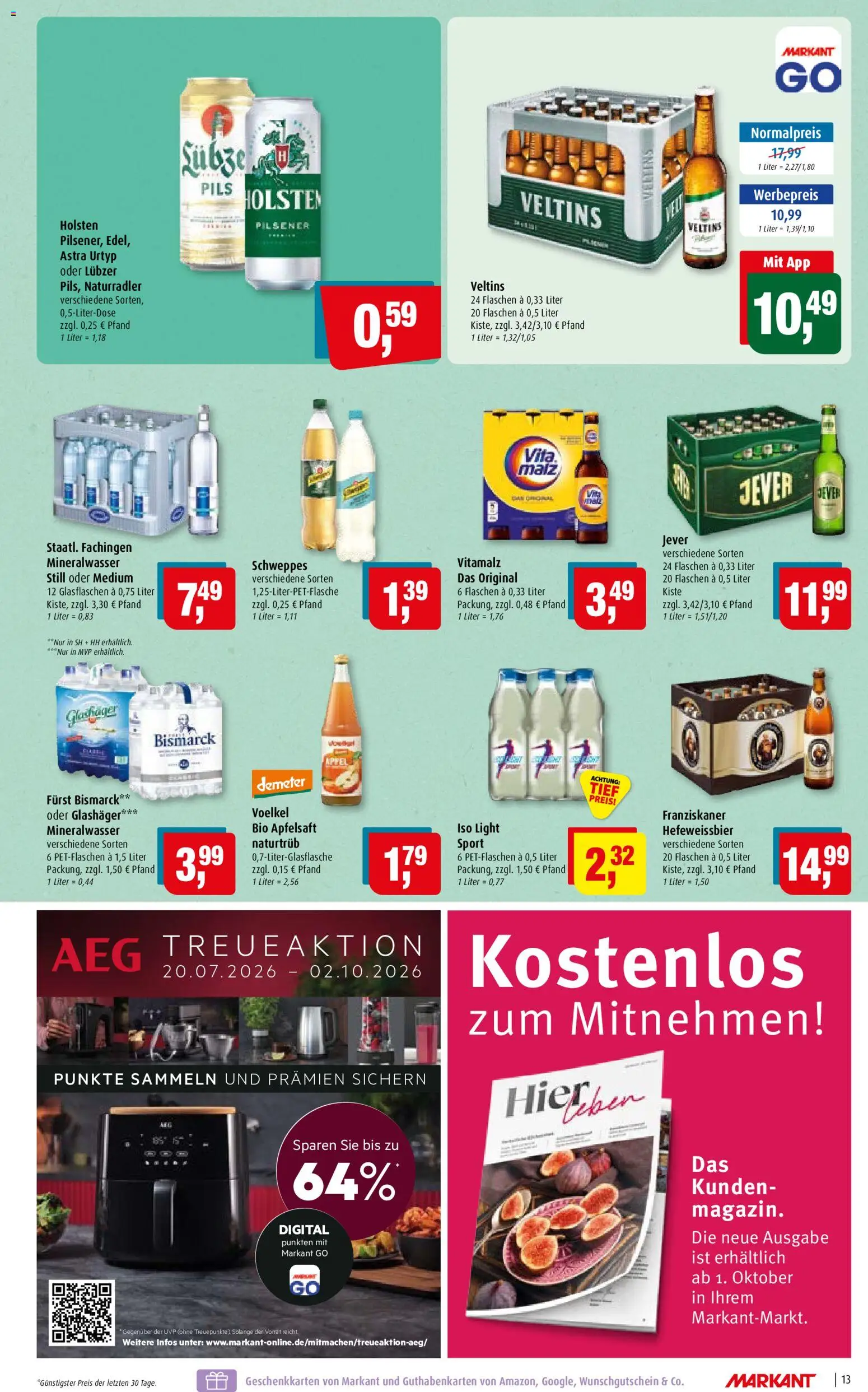 Markant Prospekt Prospekt in Deutschland