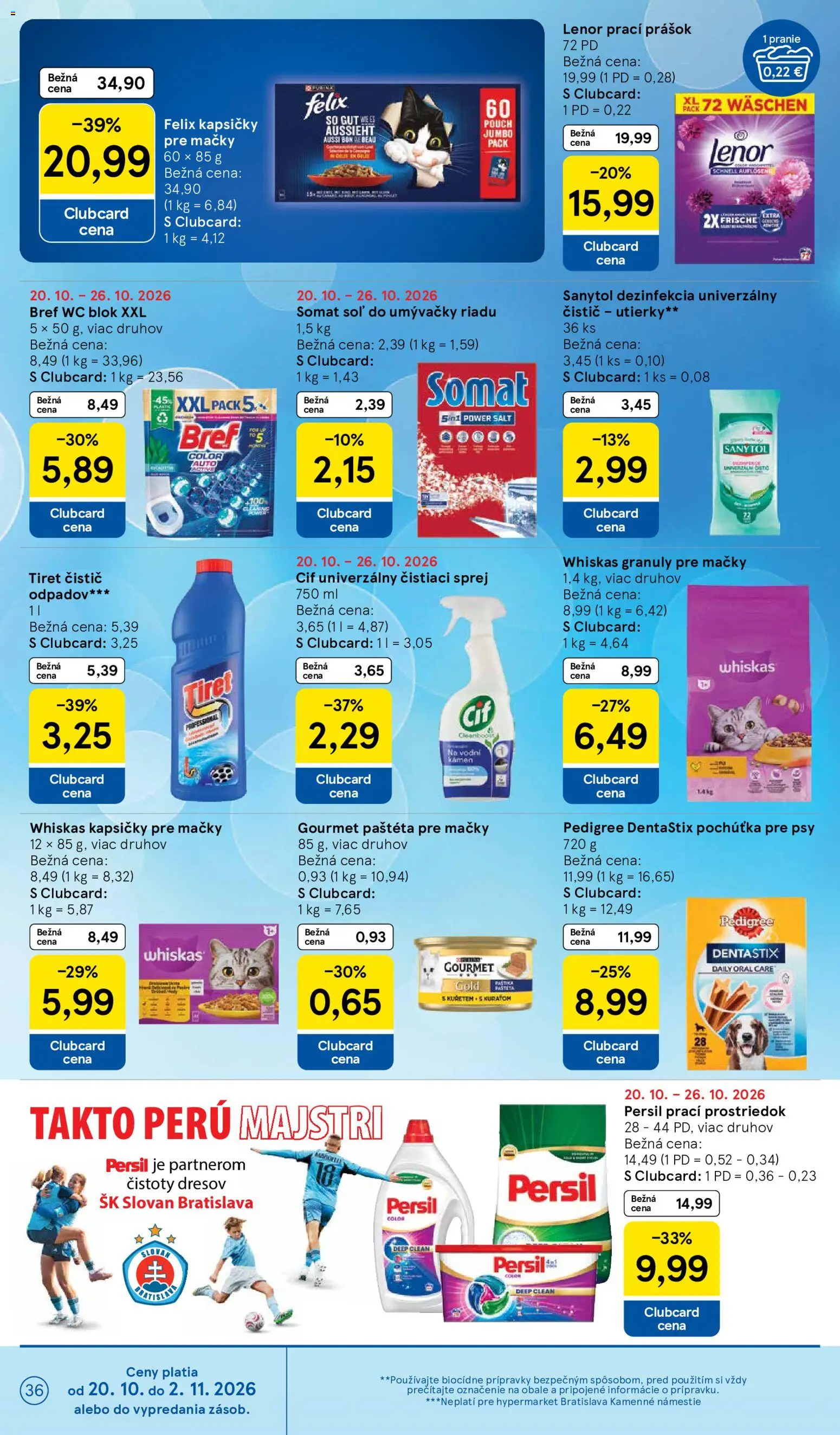 Tesco Hypermarket - leták Leták in Slovensko