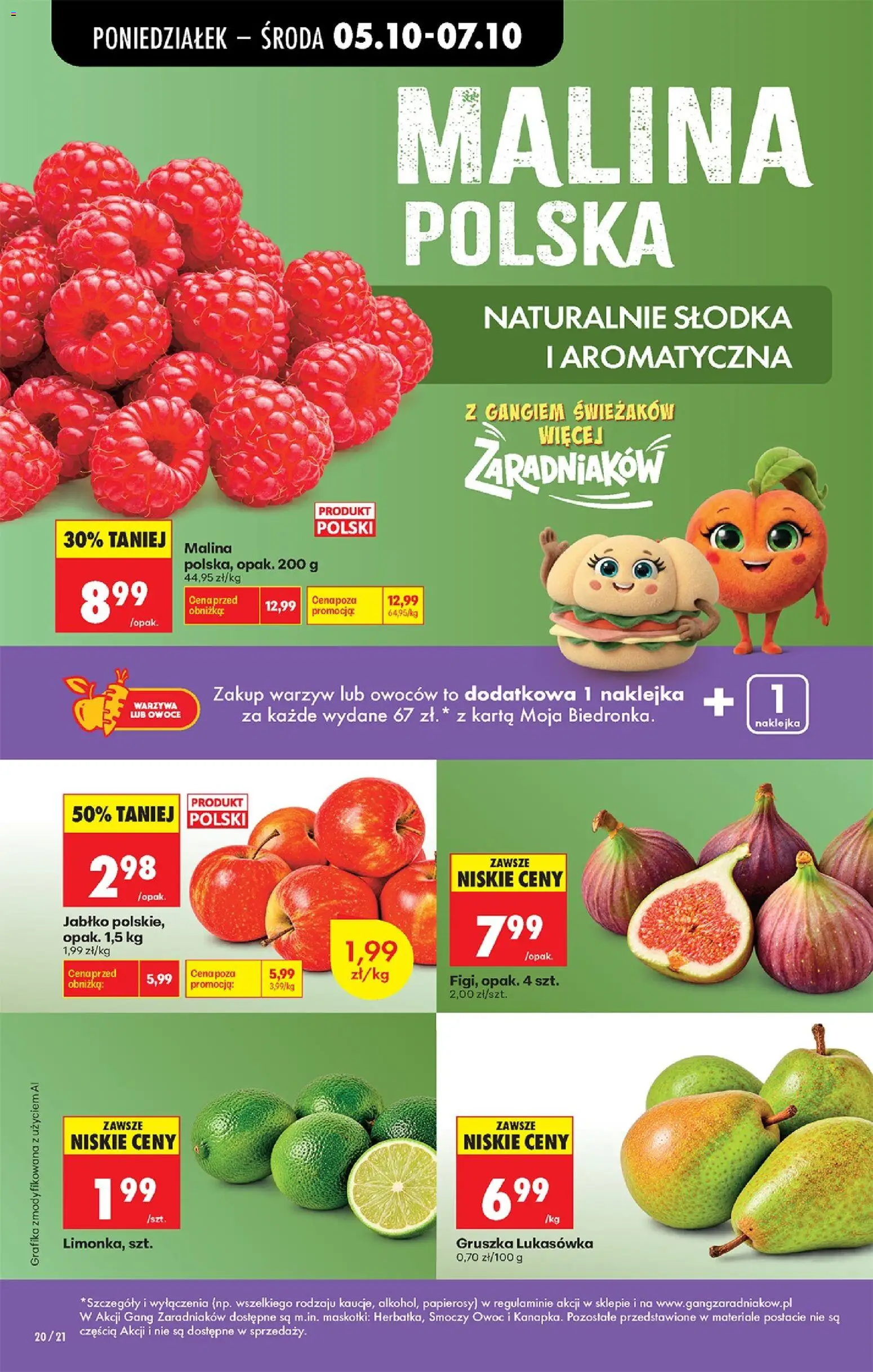 Biedronka Polsko leták - Codziennie niskie ceny Leták in Česko