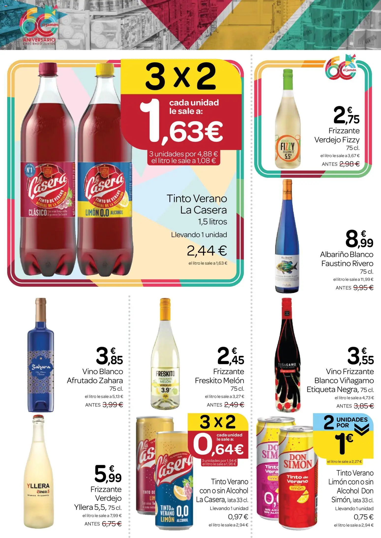 Supermercados El Jamón folleto desde 25/06/2026 | ¿Cómo obtener un descuento limitado? ¡Ahorra hoy mismo! | España
