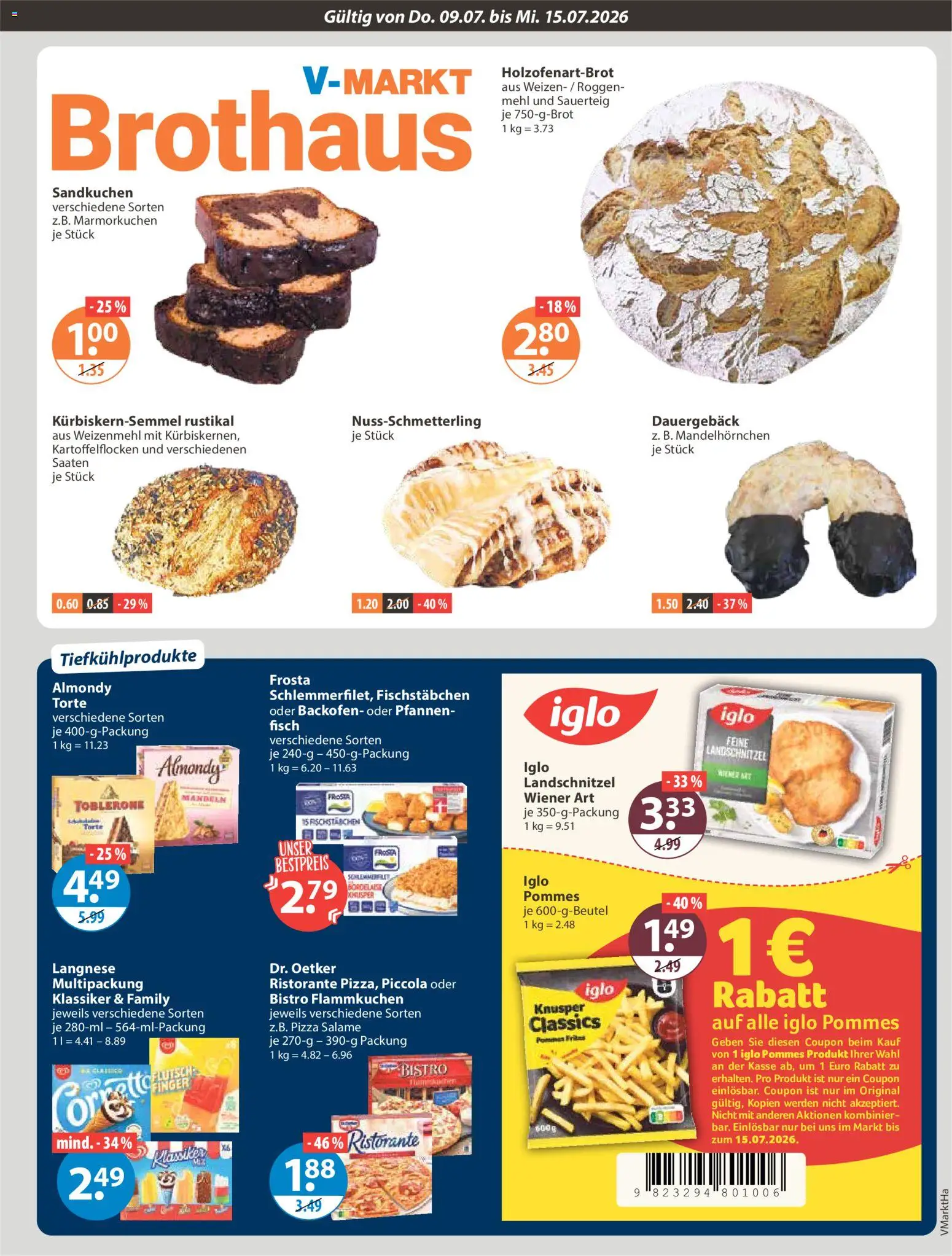 V-Markt Angebote | 09.07.2026 | Wie erhält man einen begrenzten Rabatt? | Deutschland