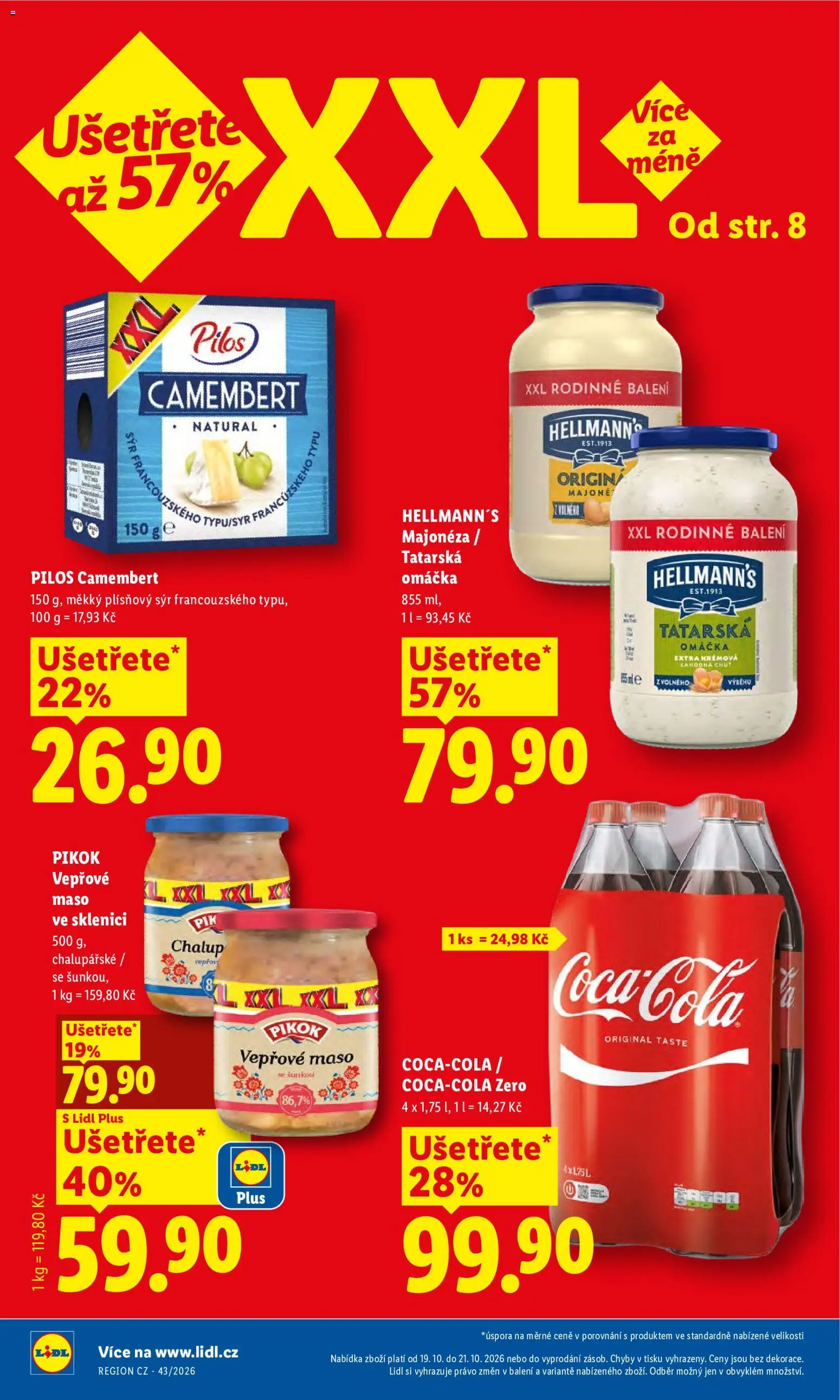Lidl leták Leták in Česko