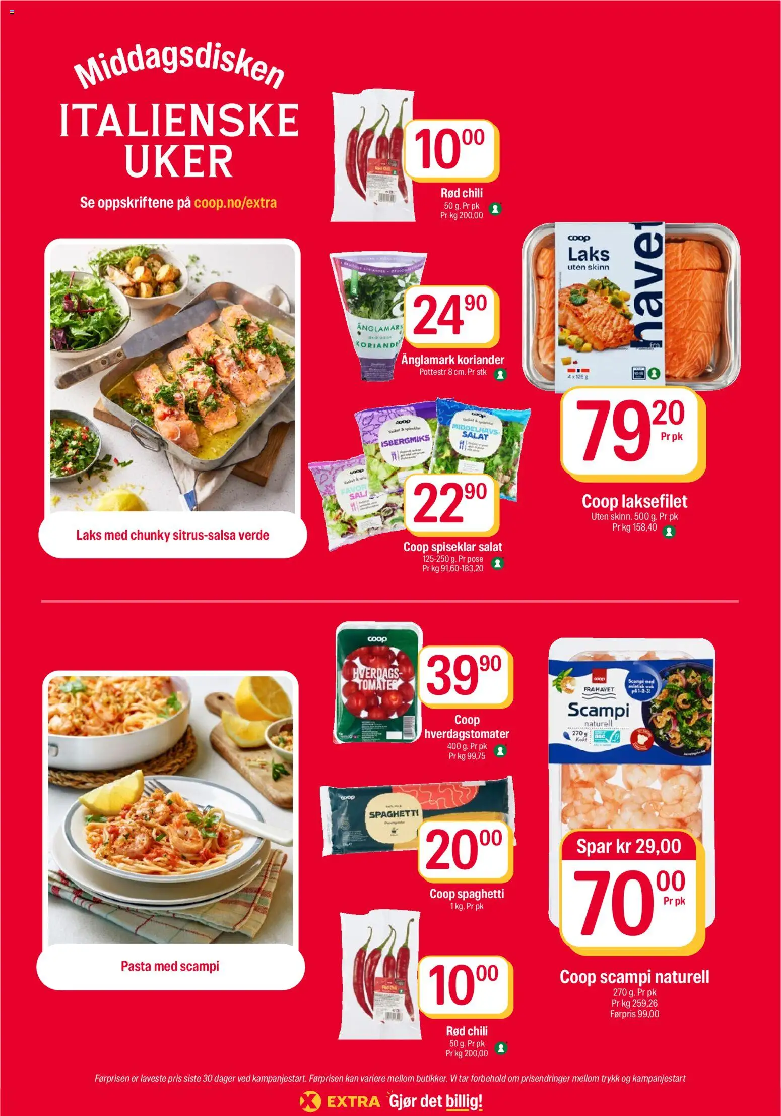 Coop Extra kundeavis Kundeavis in Norge
