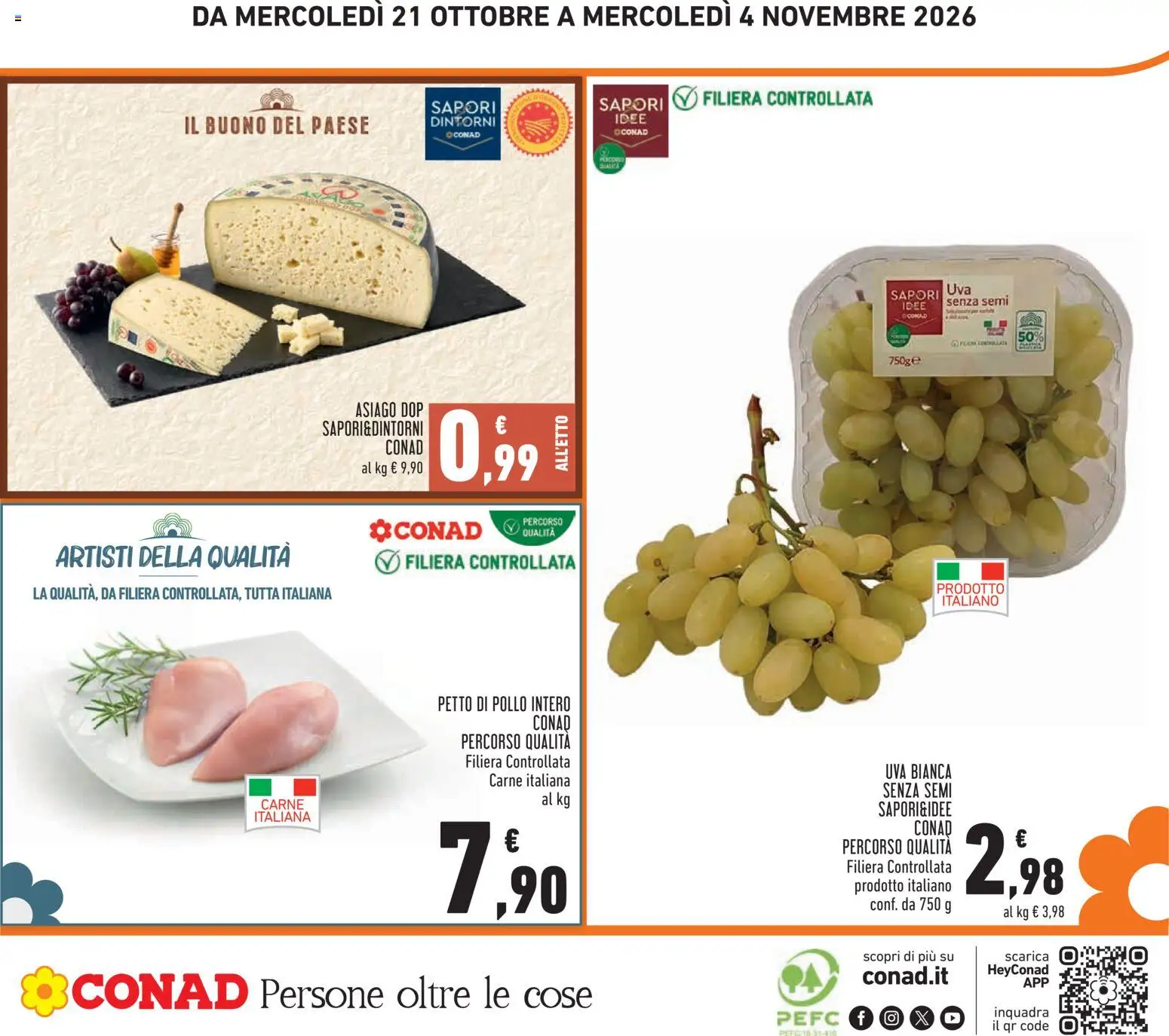 Conad volantino Volantino in Italy
