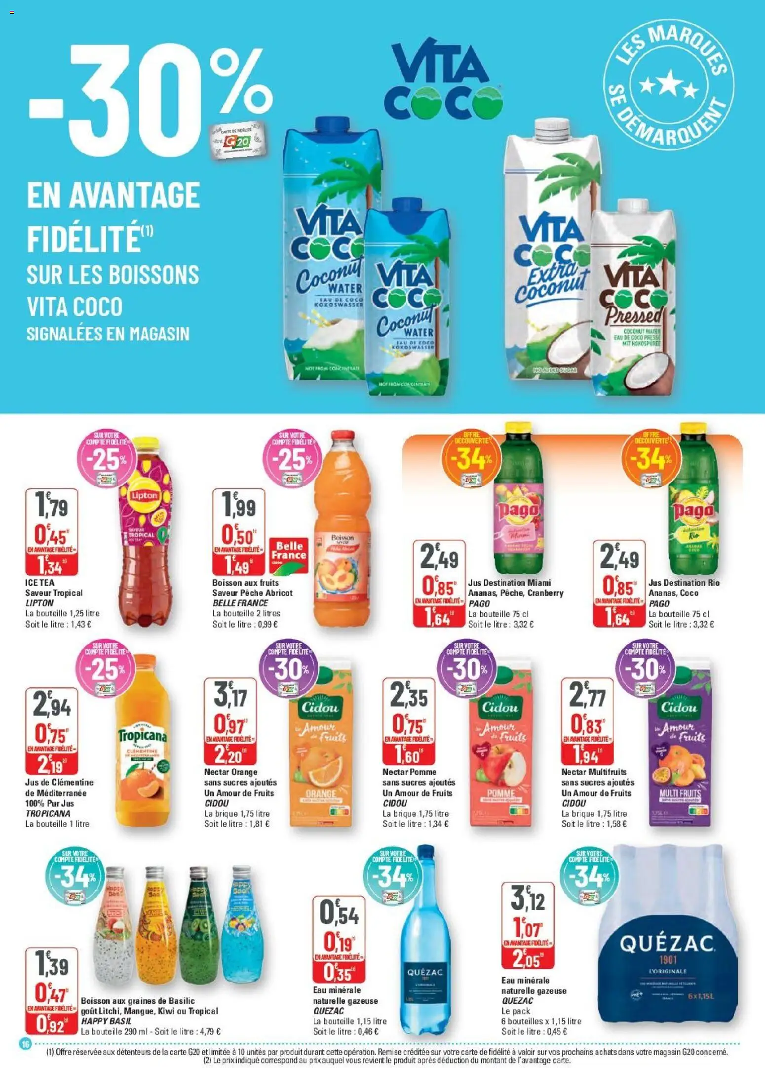G20 Supermarchés catalogue Catalogue in France
