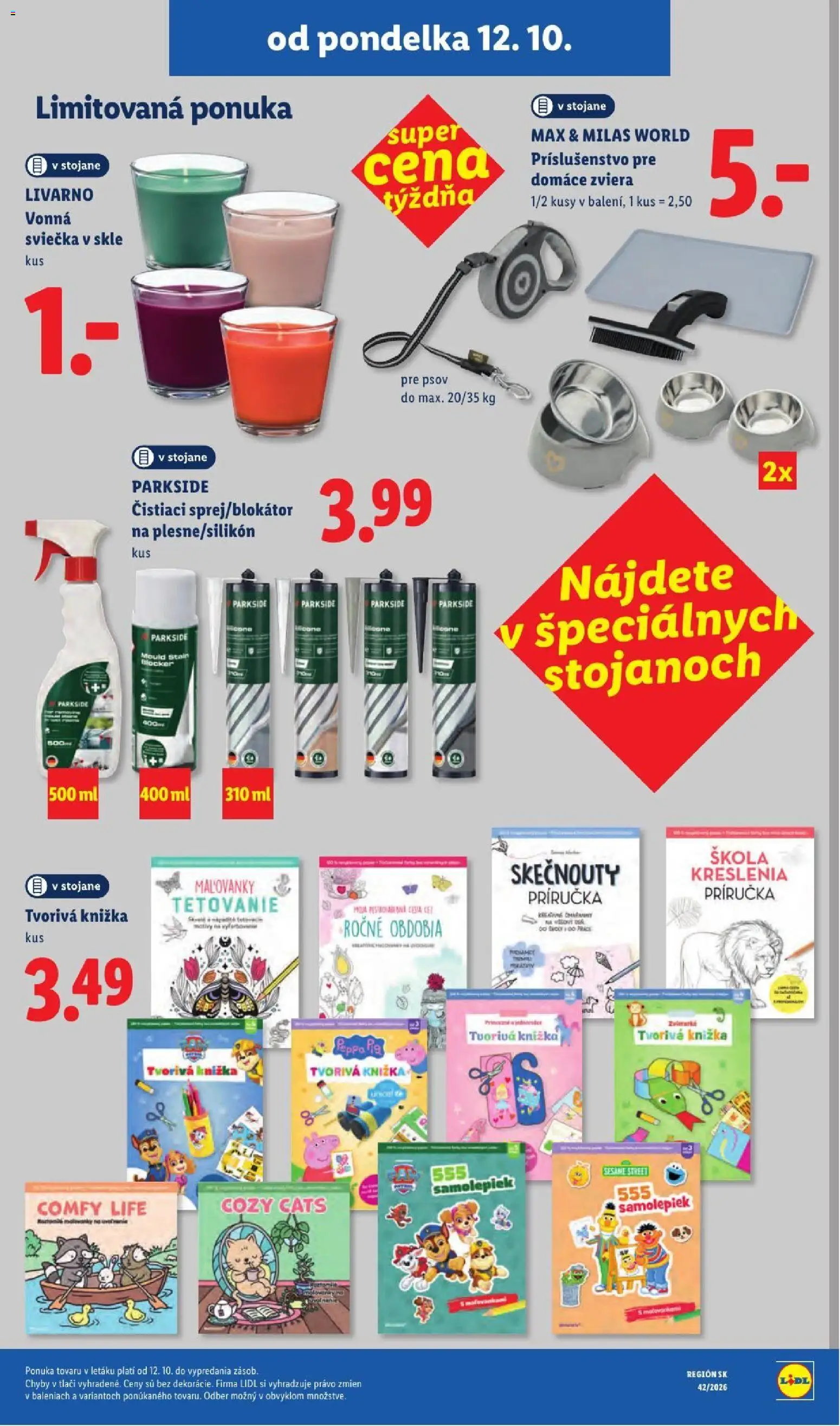 Lidl leták Leták in Slovensko