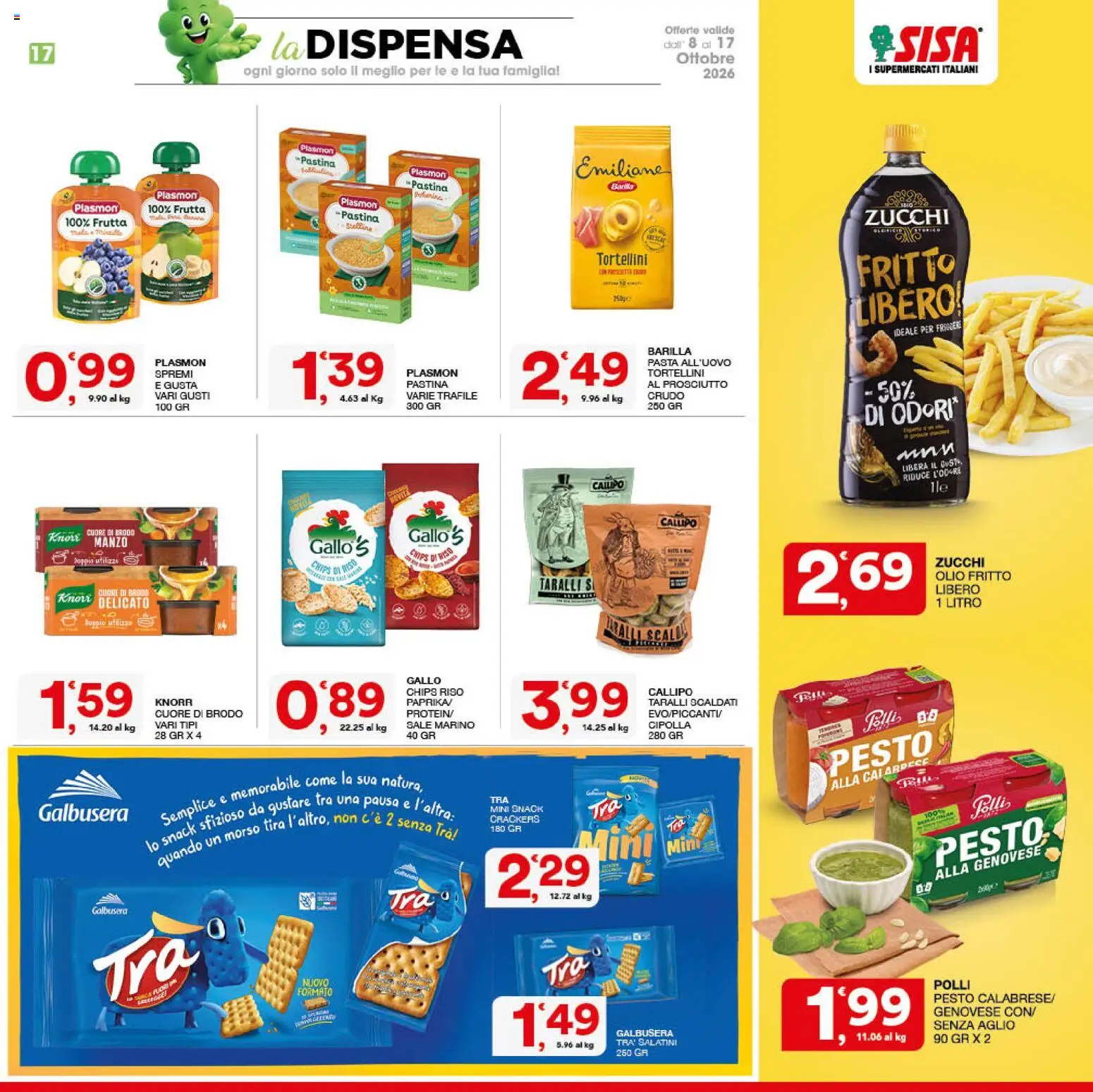 SISA volantino Volantino in Italy