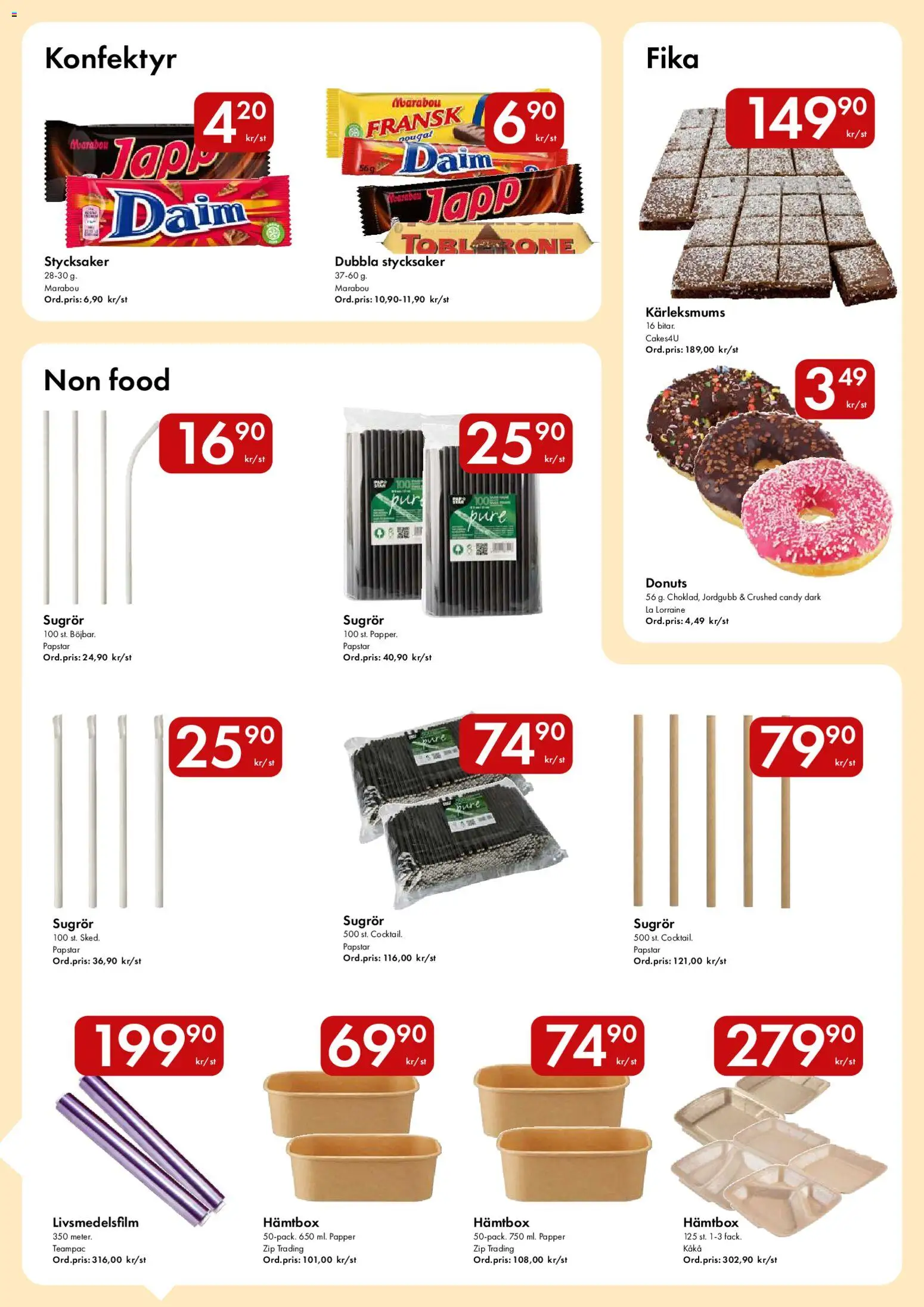 Nuvarande Hypermarkety erbjudanden från 📣 29/06/2026 - 12/07/2026 📣 | Sverige