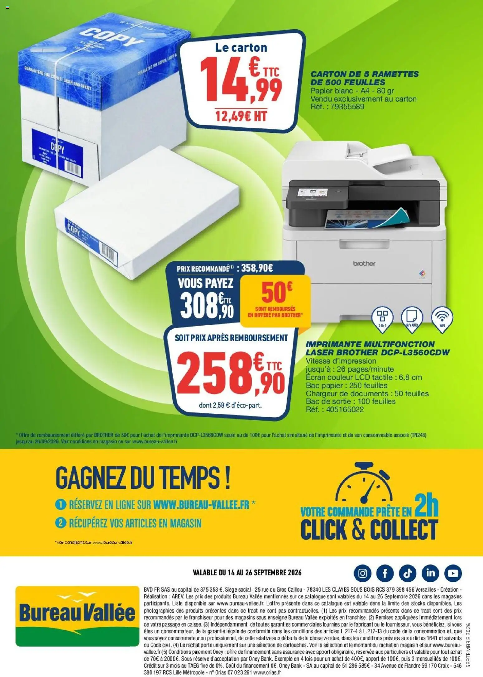 Bureau Vallée catalogue Catalogue in France