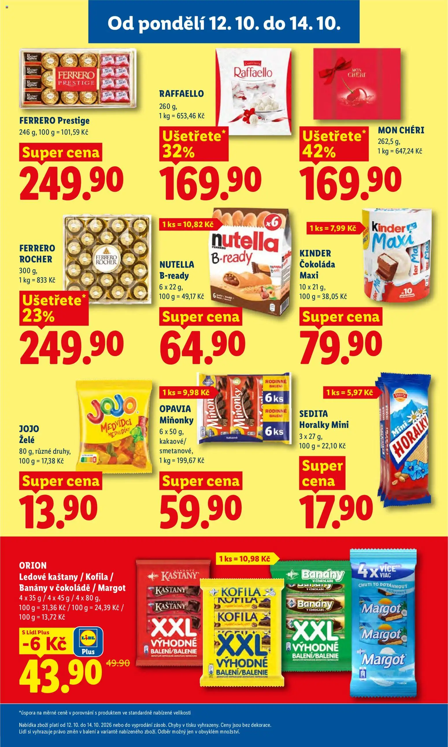 Lidl leták Leták in Česko
