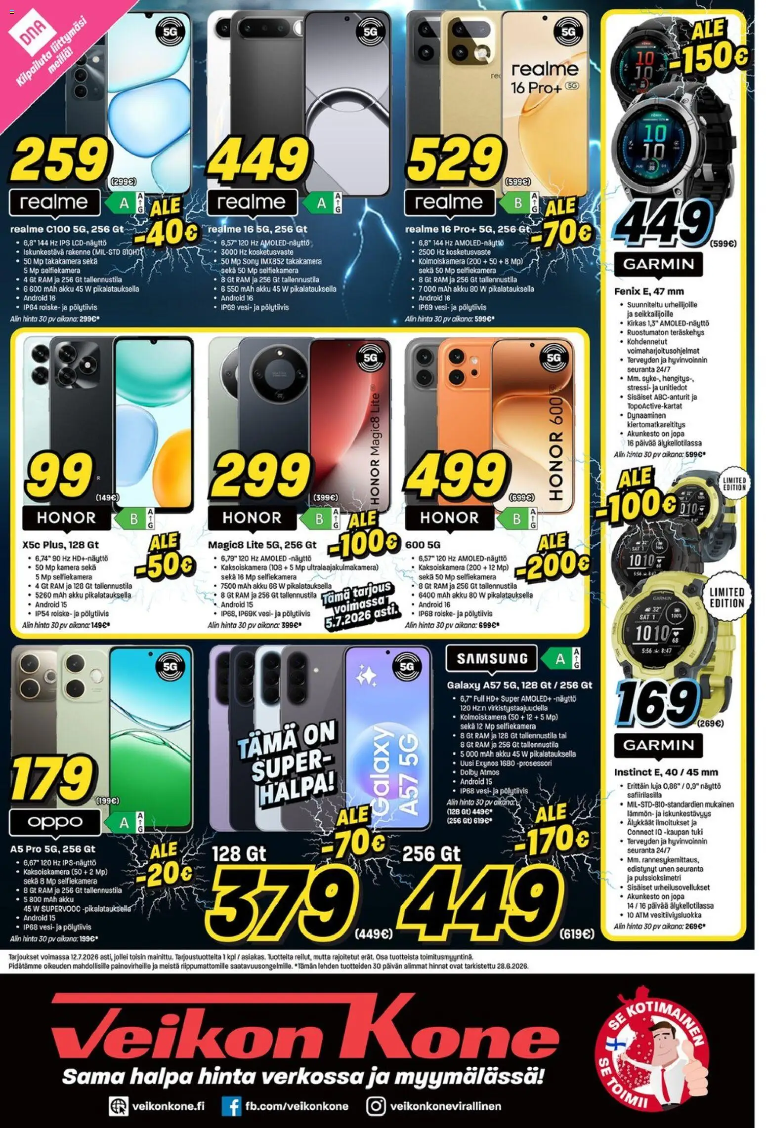 🛍️ Veikon Kone tarjoukset alkaen 29/06/2026 » Katso huipputarjoukset ja säästä jo tänään! 💰 | Suomi