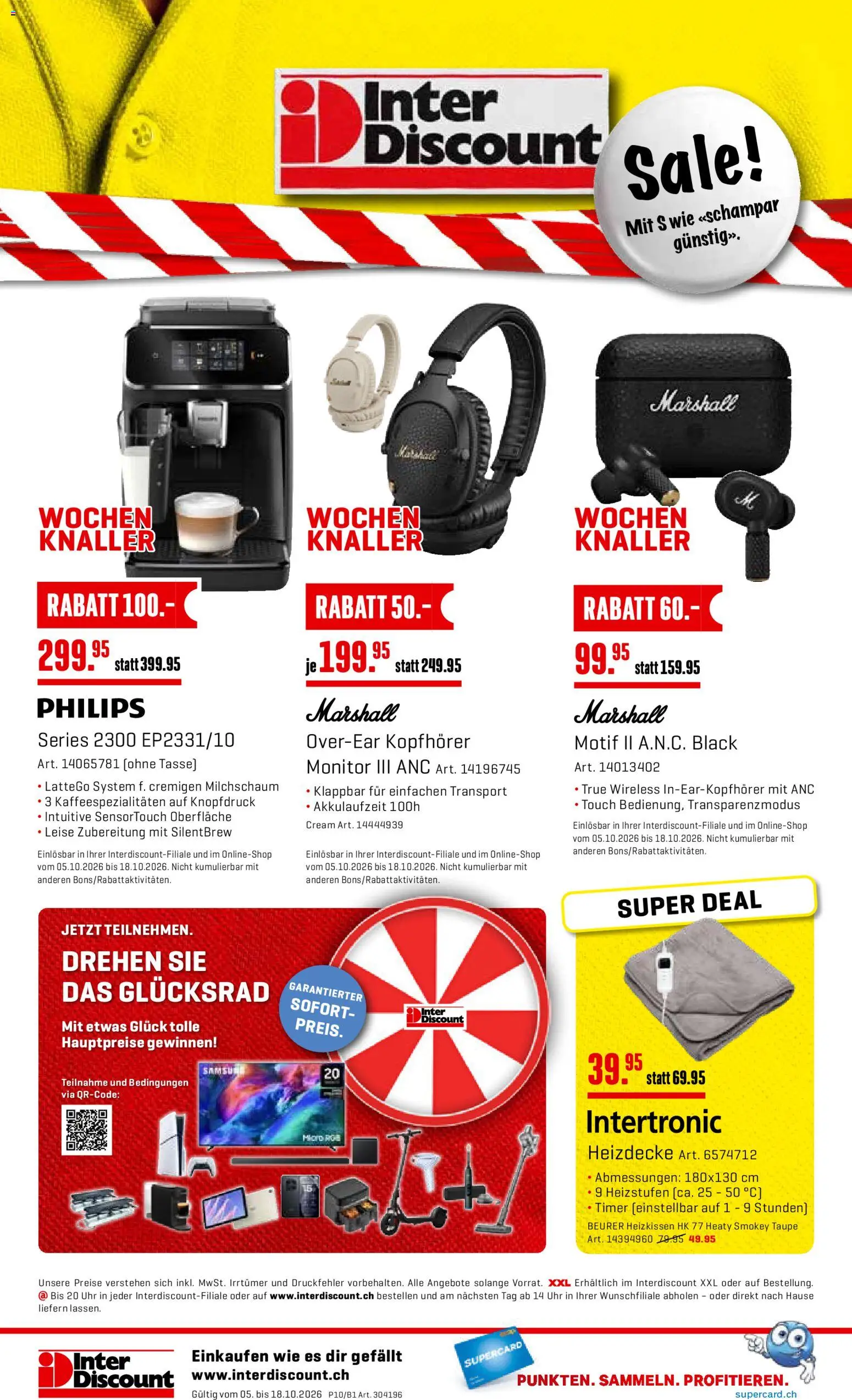 Interdiscount aktionen Prospekt in Schweiz