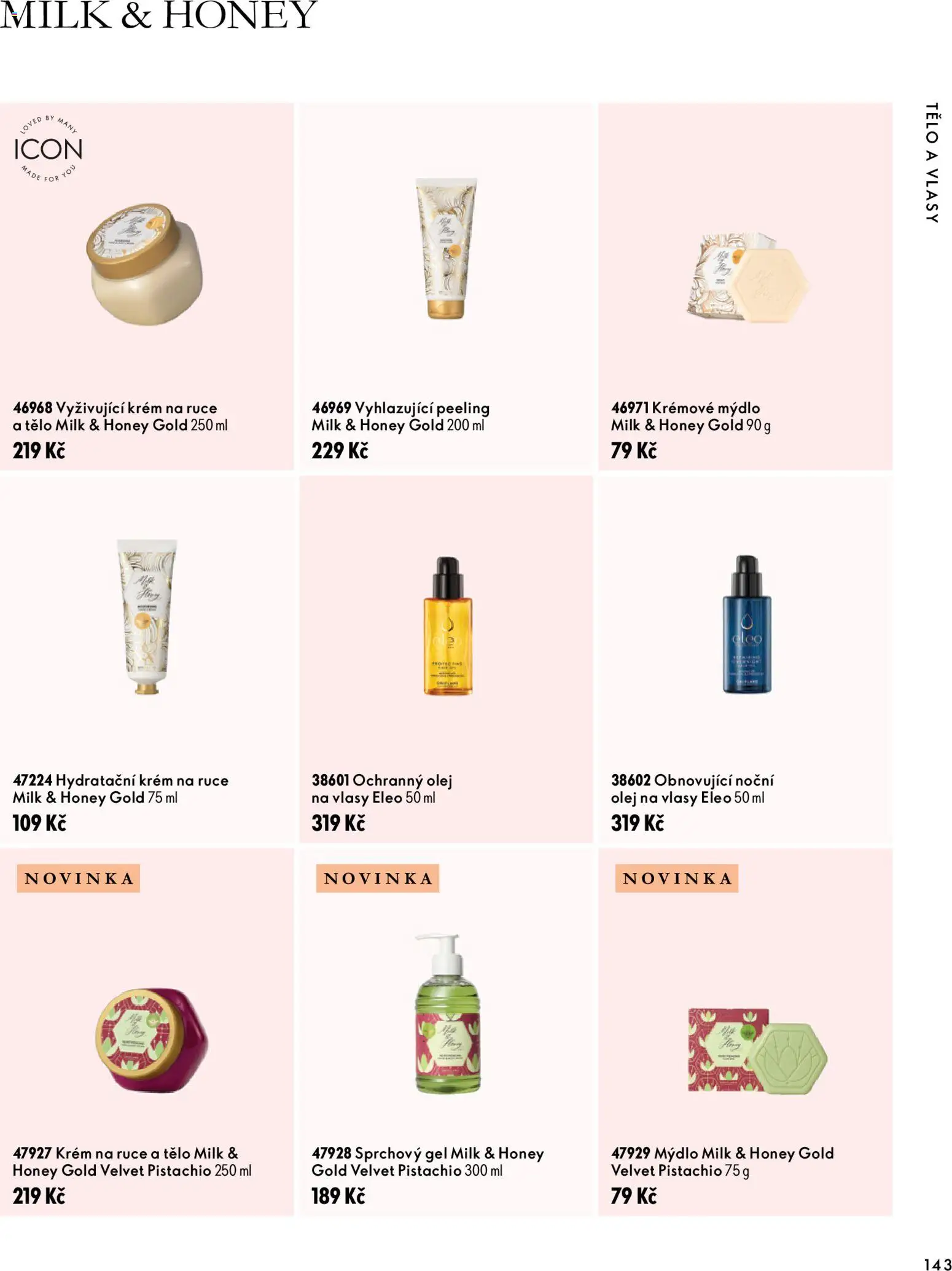 Oriflame katalog Novage+ Proceuticals Leták in Česko