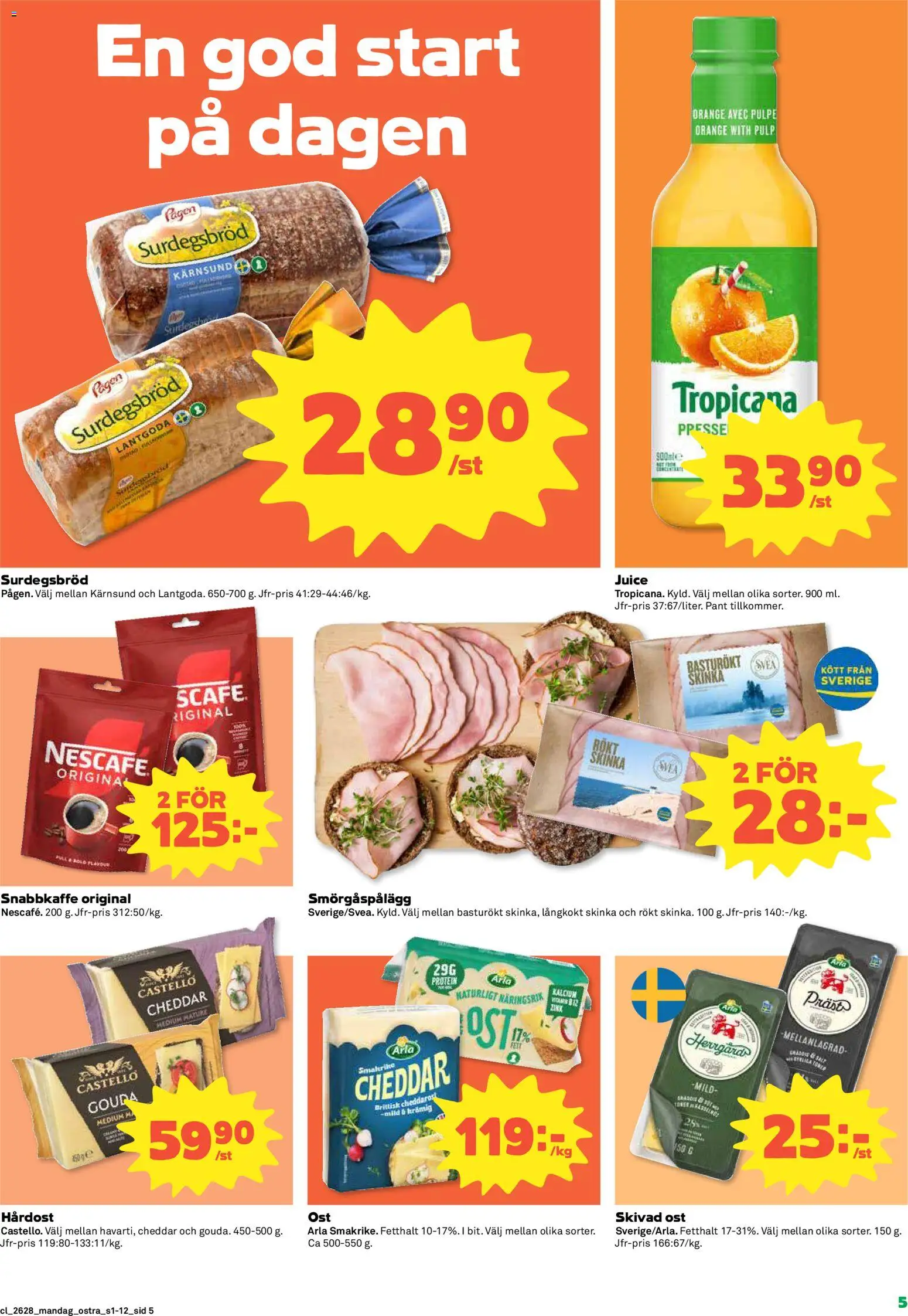Nuvarande Coop Daglivs erbjudanden från 📣 06/07/2026 - 12/07/2026 📣 | Sverige